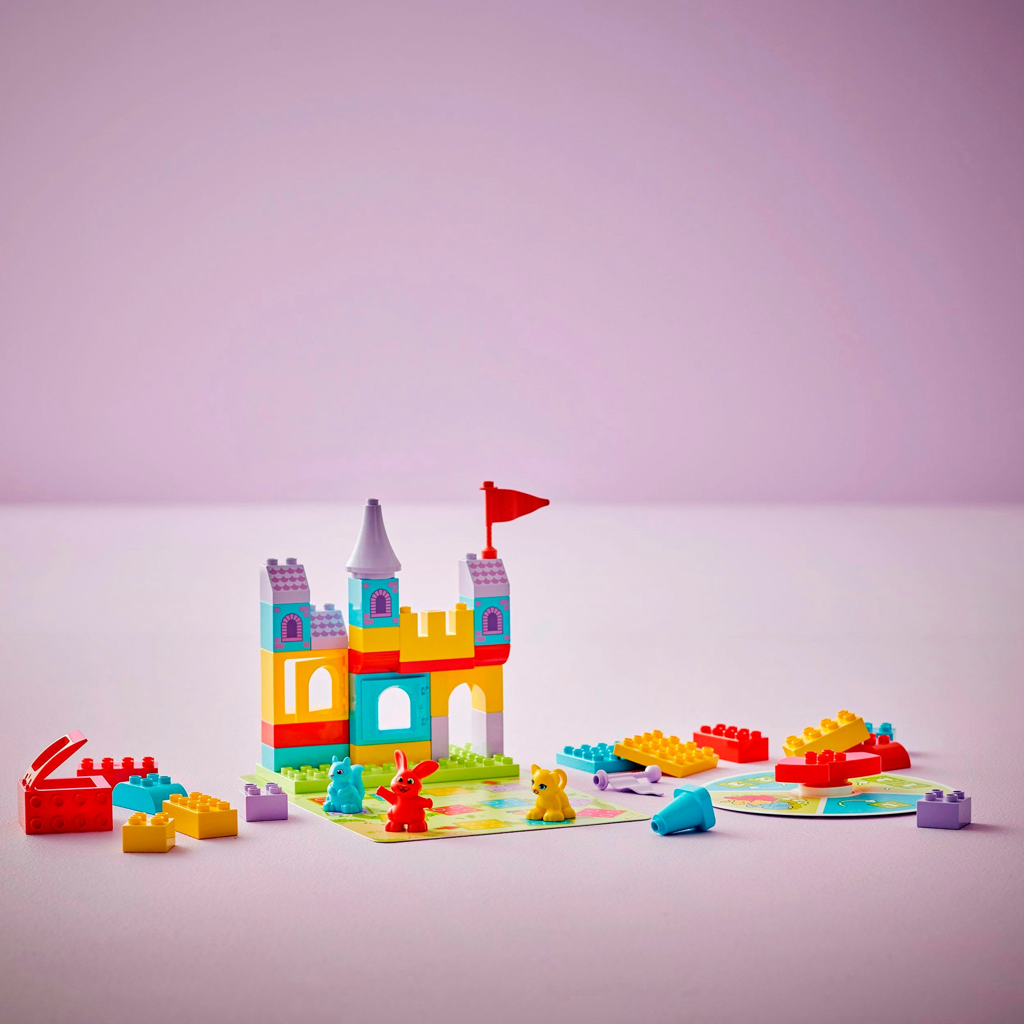 LEGO® Konstruktionsspielsteine »Hopsys Burgspiel (10450), LEGO DUPLO Town«, (47 St.), Made in Europe
