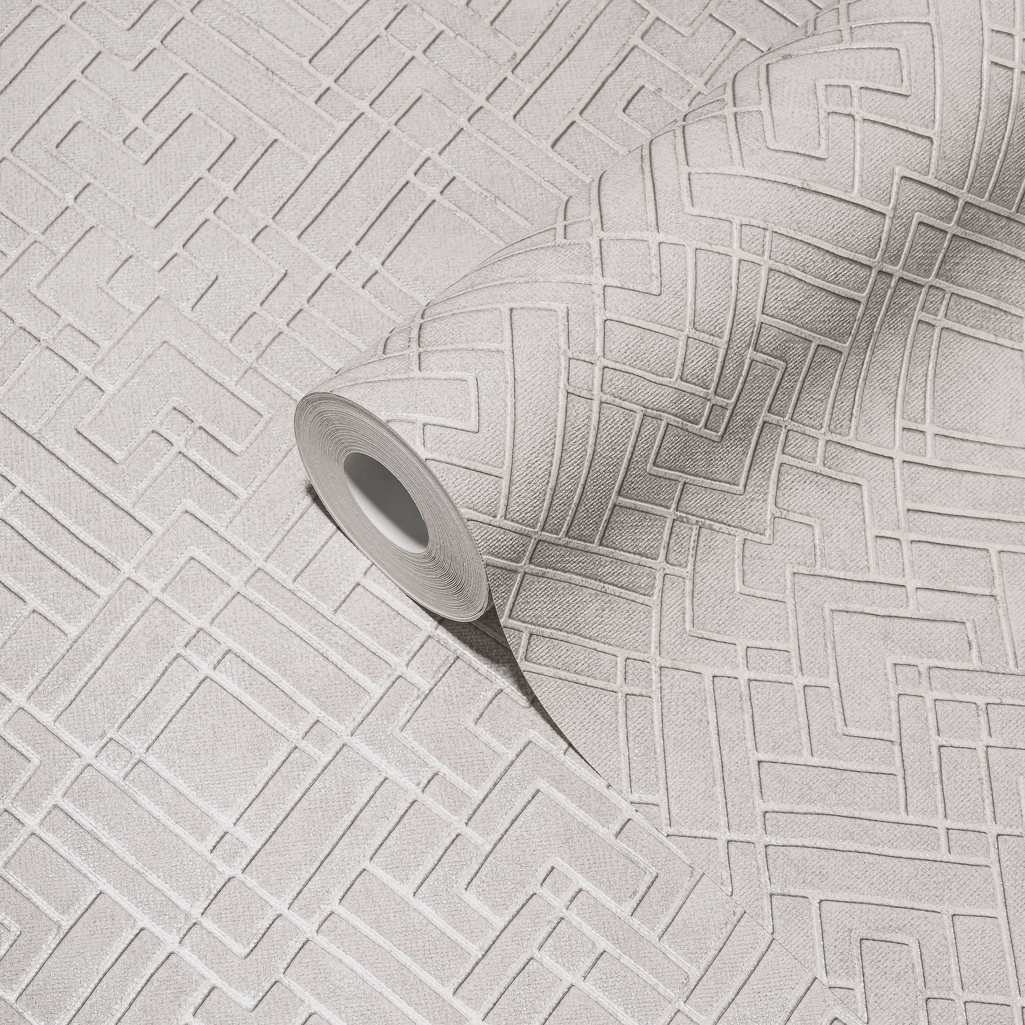 living walls Vliestapete »Metropolitan Stories. Travel Styles. Tapete Grafisch«, glänzend-abstrakt-organisch, Metallic-Tapete Grafik Metallisch Glänzend Designtapete Hochwertig