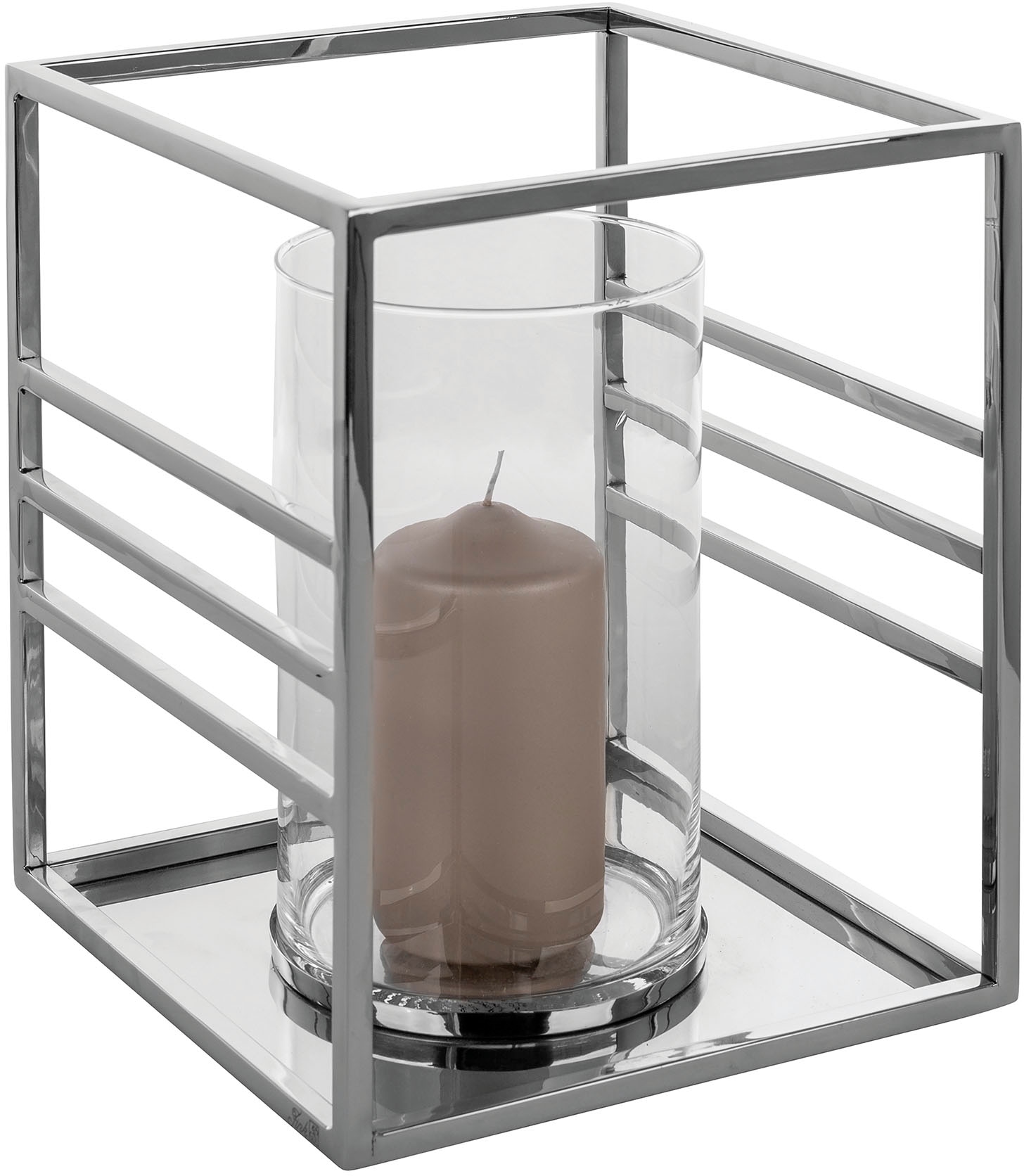 Fink Windlicht »MALIBU«, (1 St.), Kerzenhalter aus Edelstahl und Glas  online bestellen