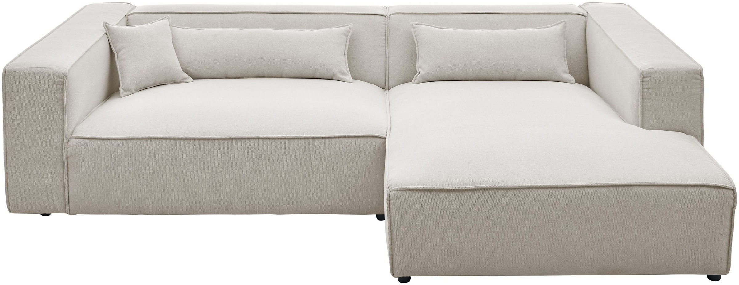 LeGer Home by Lena Gercke Ecksofa »PIARA XXL, Big-Sofa in Cord oder Leineno günstig online kaufen