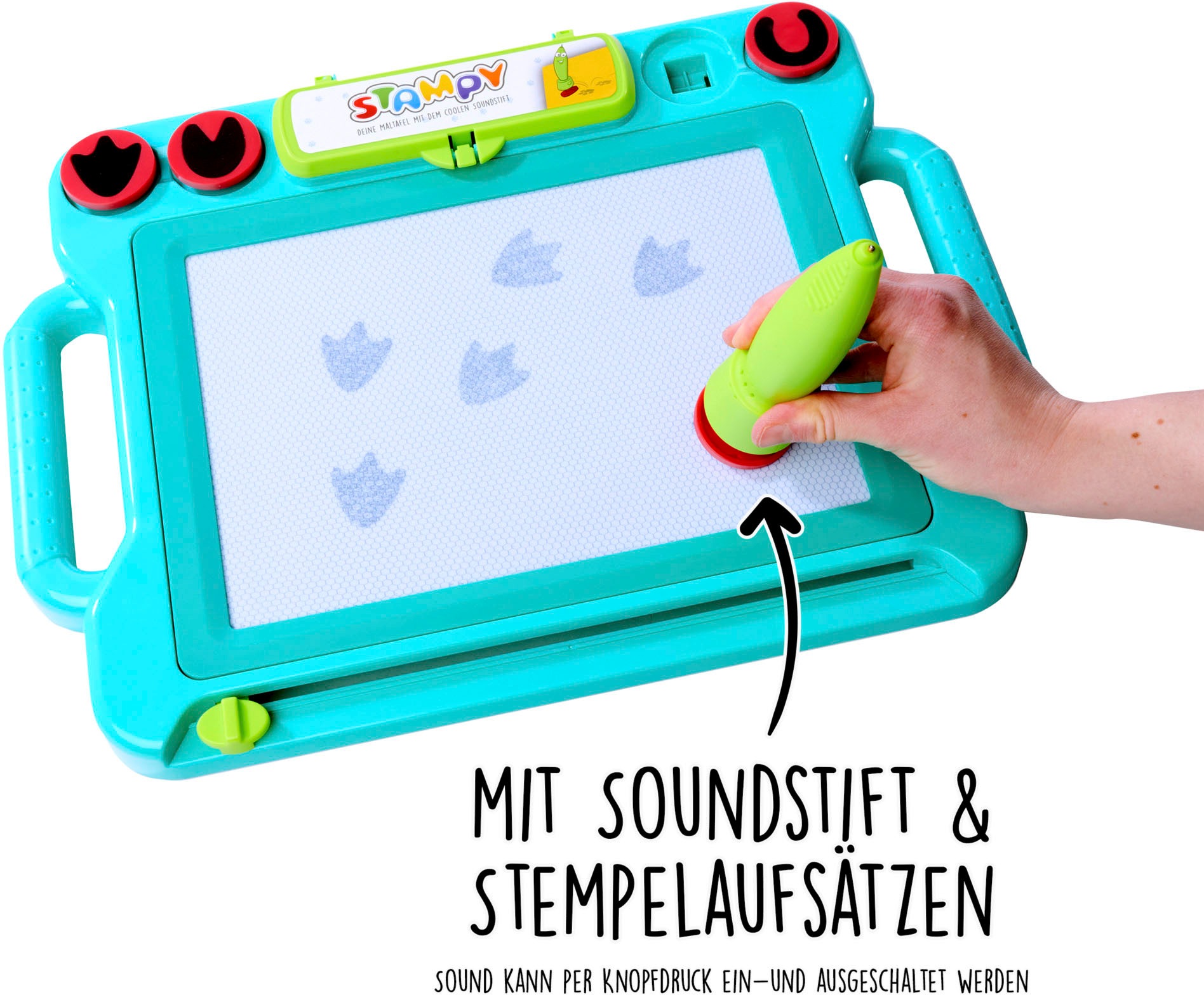 SIMBA Zaubertafel »Stampy, Maltafel mit Soundstift«