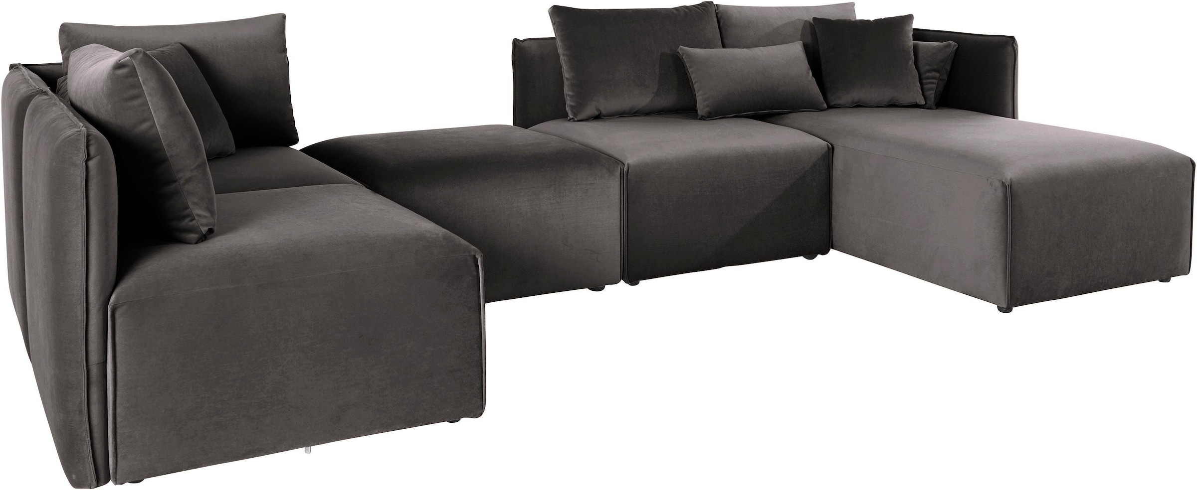 OTTO home Wohnlandschaft »Nöre U-Form« 5 Teile, in vielen Bezugsqualitäten günstig online kaufen