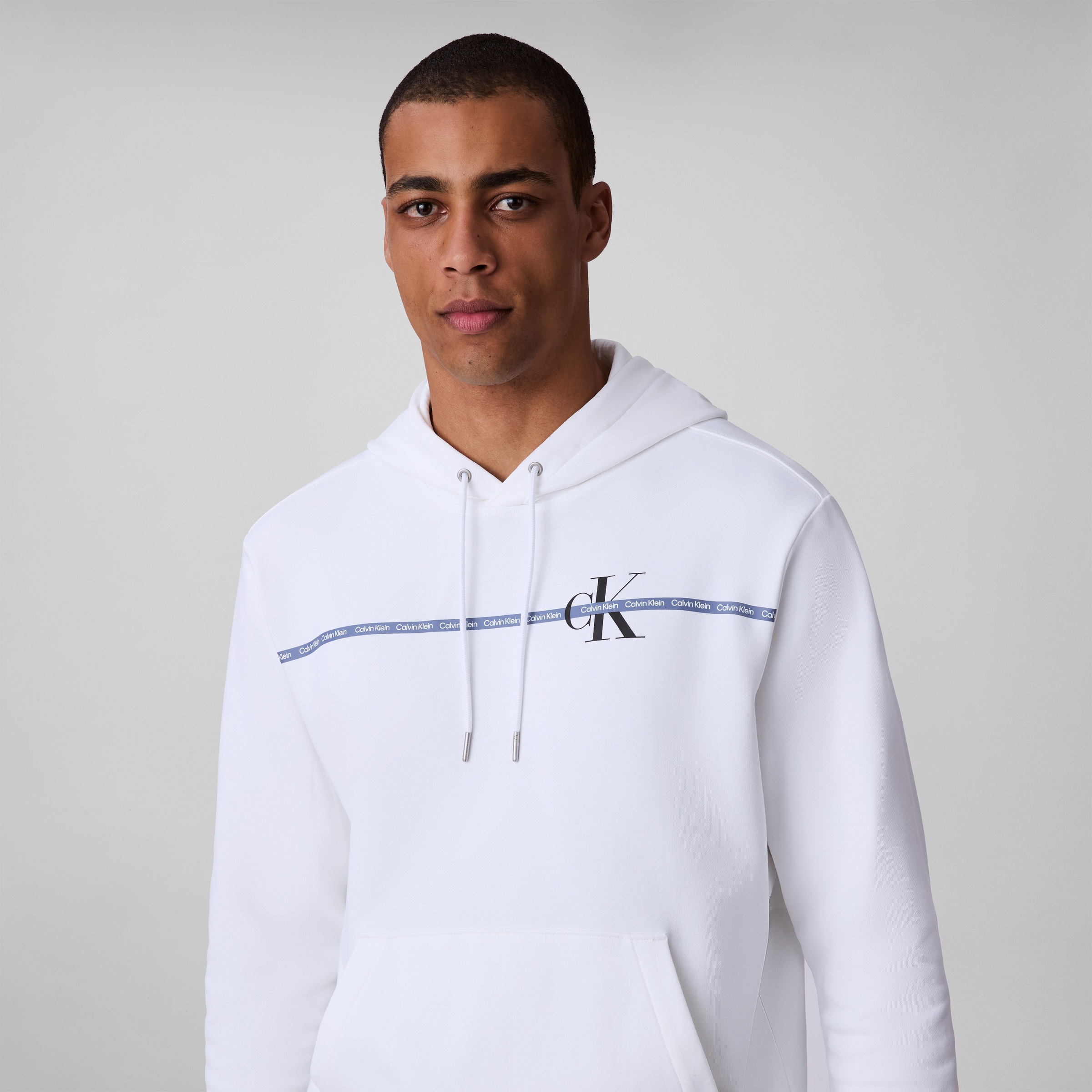 Calvin Klein Kapuzensweatshirt »400GSM TRRY SPRTSWR«, Mit Rundhalsausschnitt
