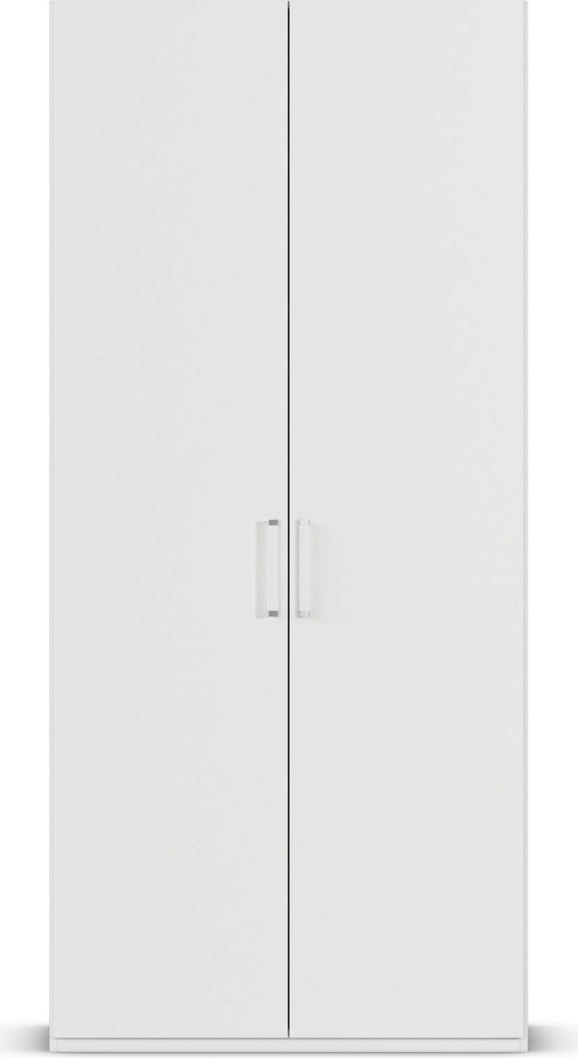 rauch Drehtürenschrank »Kleiderschrank Schrank Garderobe Schlafzimmerschrank EVELYN«, (in 2 Höhen 197 oder 210 cm erhältlich), in elegantem Stil, viel Stauraum 4 Breiten und 2 Höhen MADE IN GERMANY