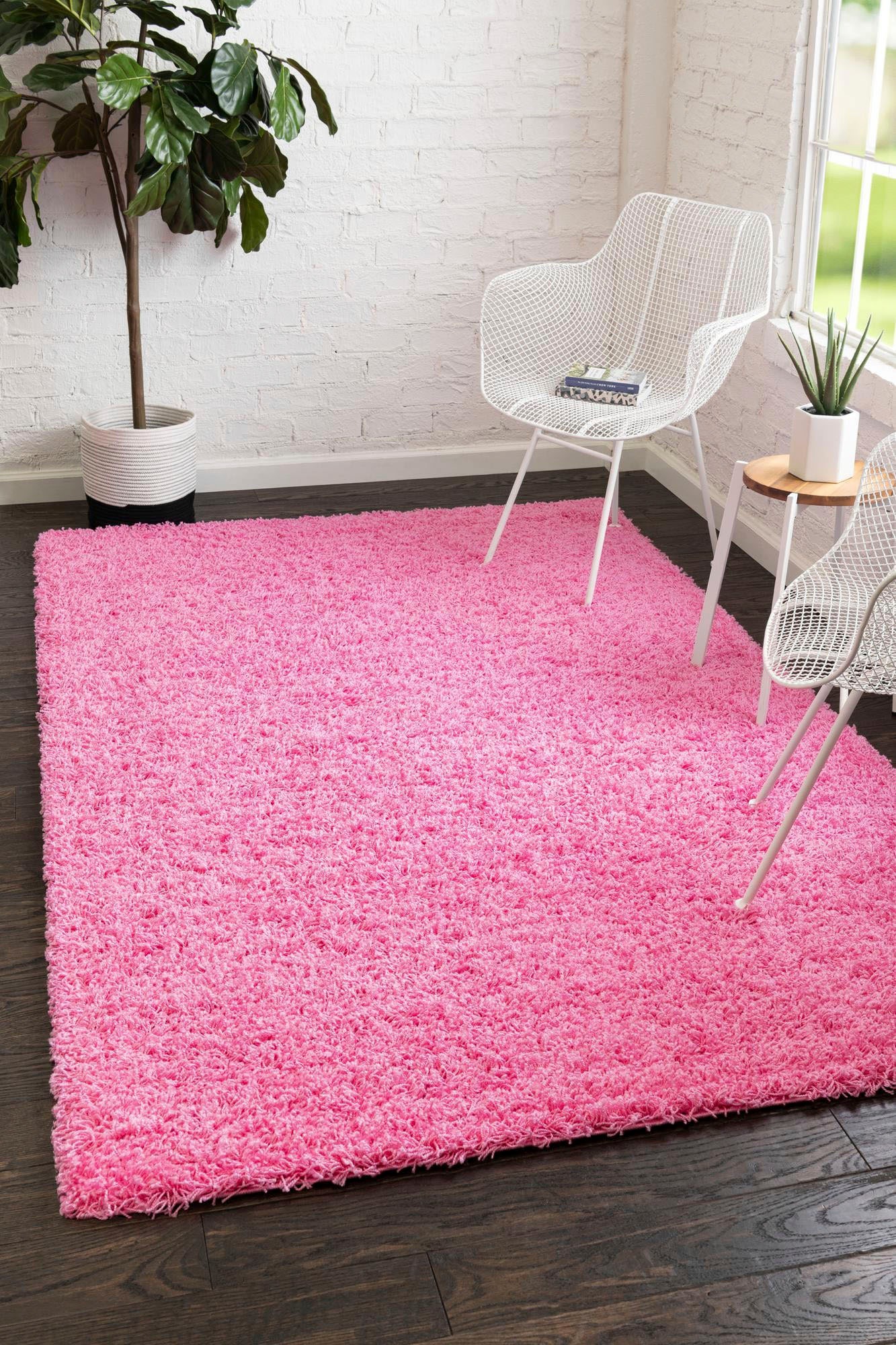 Myflair Möbel & Accessoires Hochflor-Teppich »Shaggy Shag Lagerräumung«, rechteckig, 38 mm Höhe, gewebt, Uni Farben, ideal im Wohnzimmer & Schlafzimmer