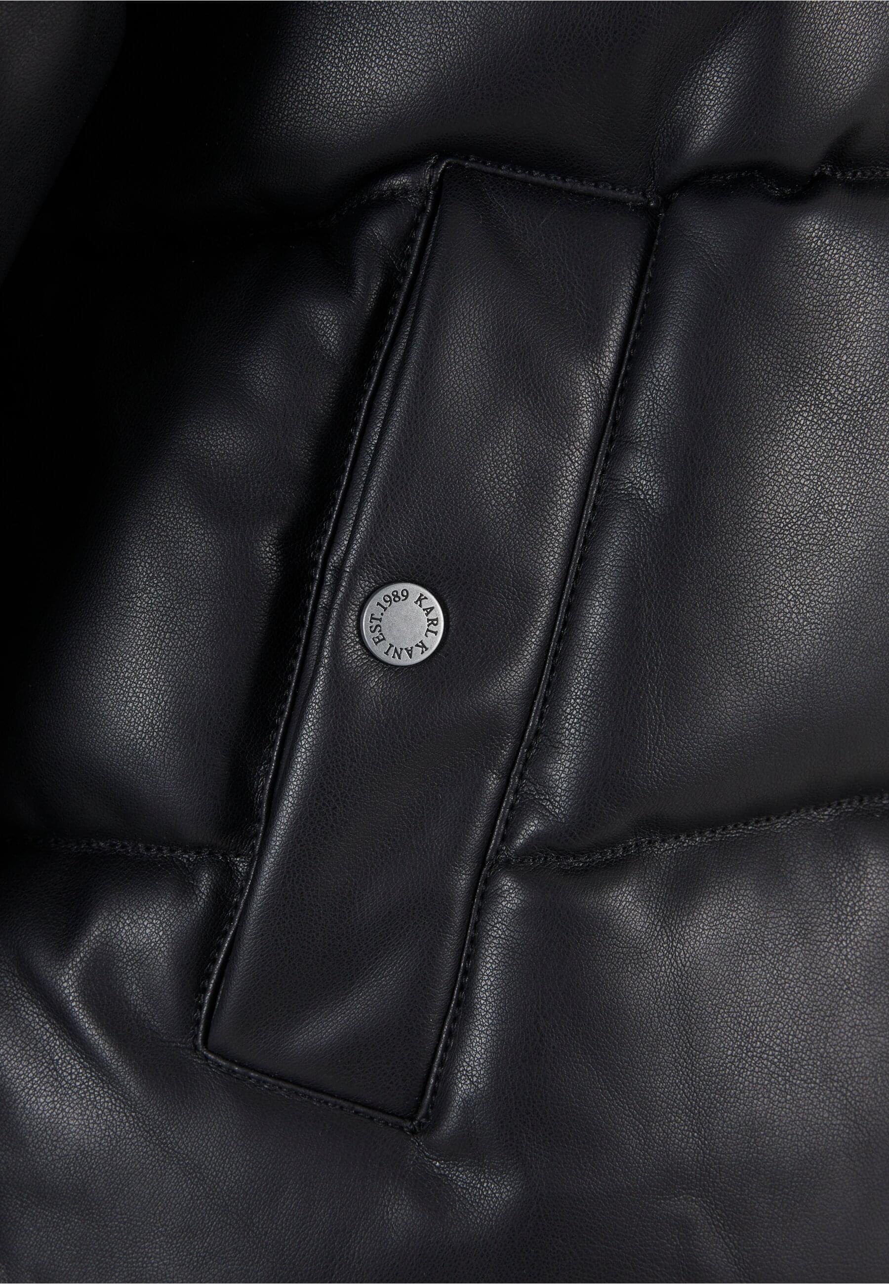 Karl Kani Winterjacke »Karl Kani Karl Kani Serif Crop PU Puffer Jacket« 1 Stk. tlg. ohne Kapuze