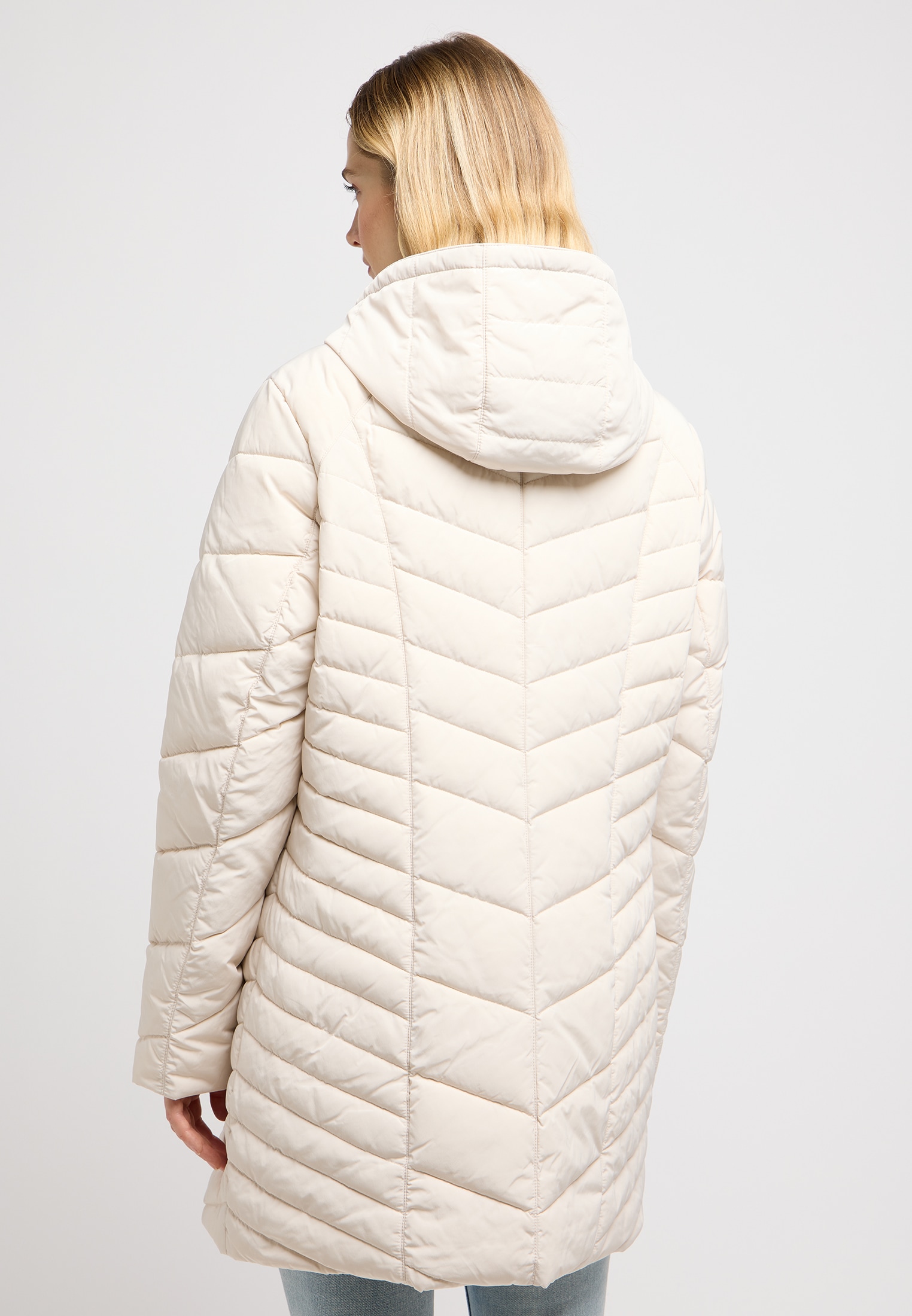 Barbara Lebek Steppjacke, mit Kapuze, mit Kapuze