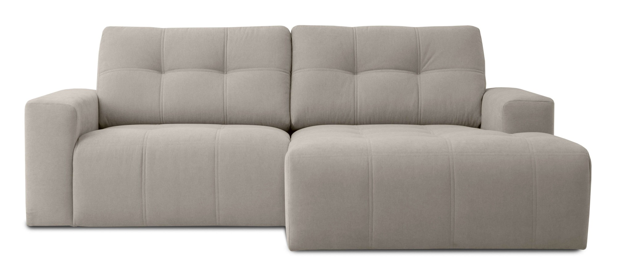 Home affaire Ecksofa »Turnon, Lounge-sofa, Breite 221 cm«, Chenille, mit Kn günstig online kaufen
