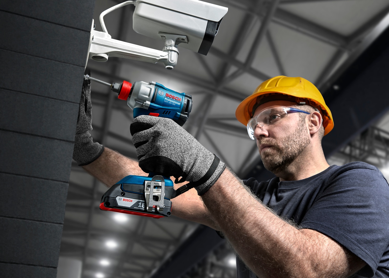 Bosch Professional Akku-Drehschlagschrauber »»GDX 18V-285««, in L-BOXX-Koffer, ohne Akku, ohne Ladegerät