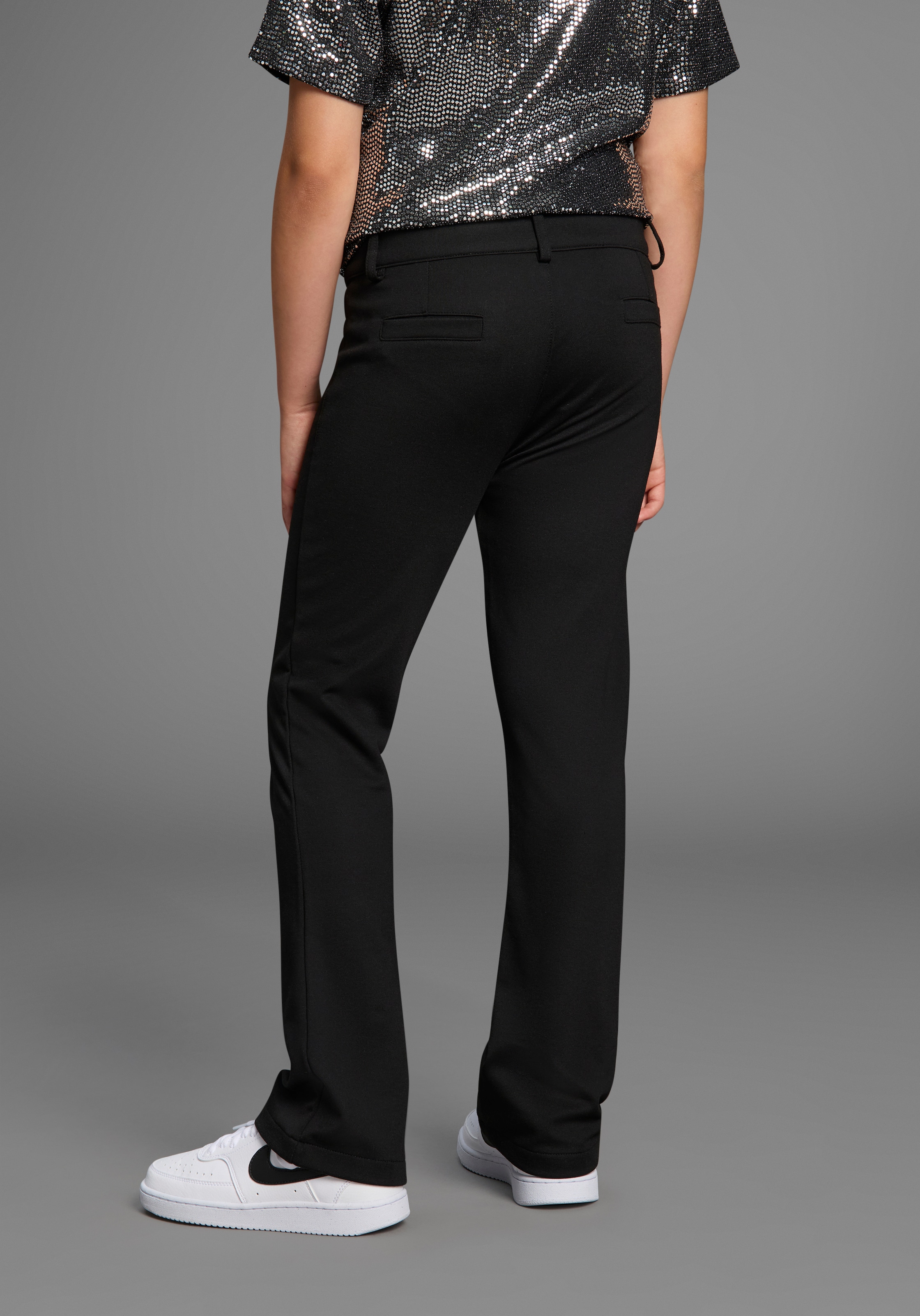 Bruno Banani Bootcuthose »Bootcut Stretchhose«, NEUHEIT: BRUNO BANANI für TEENS! Bootcut-Hose