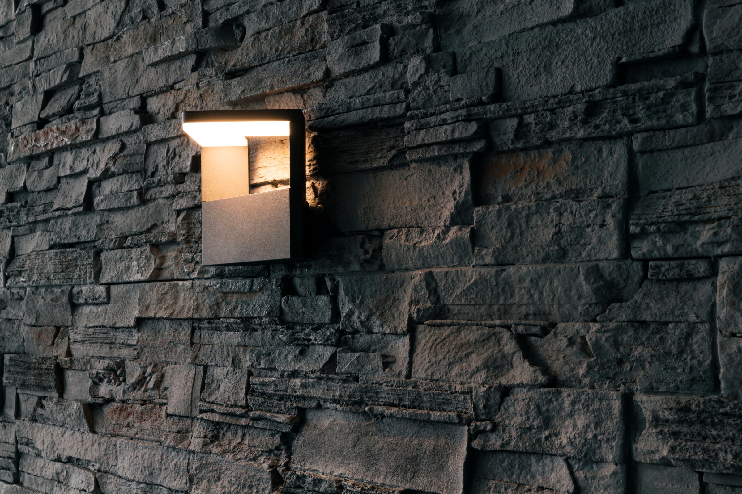 HEITRONIC Außen-Wandleuchte »Bonita« LED-Board Warmweiß Wand-Außenleuchte,L günstig online kaufen