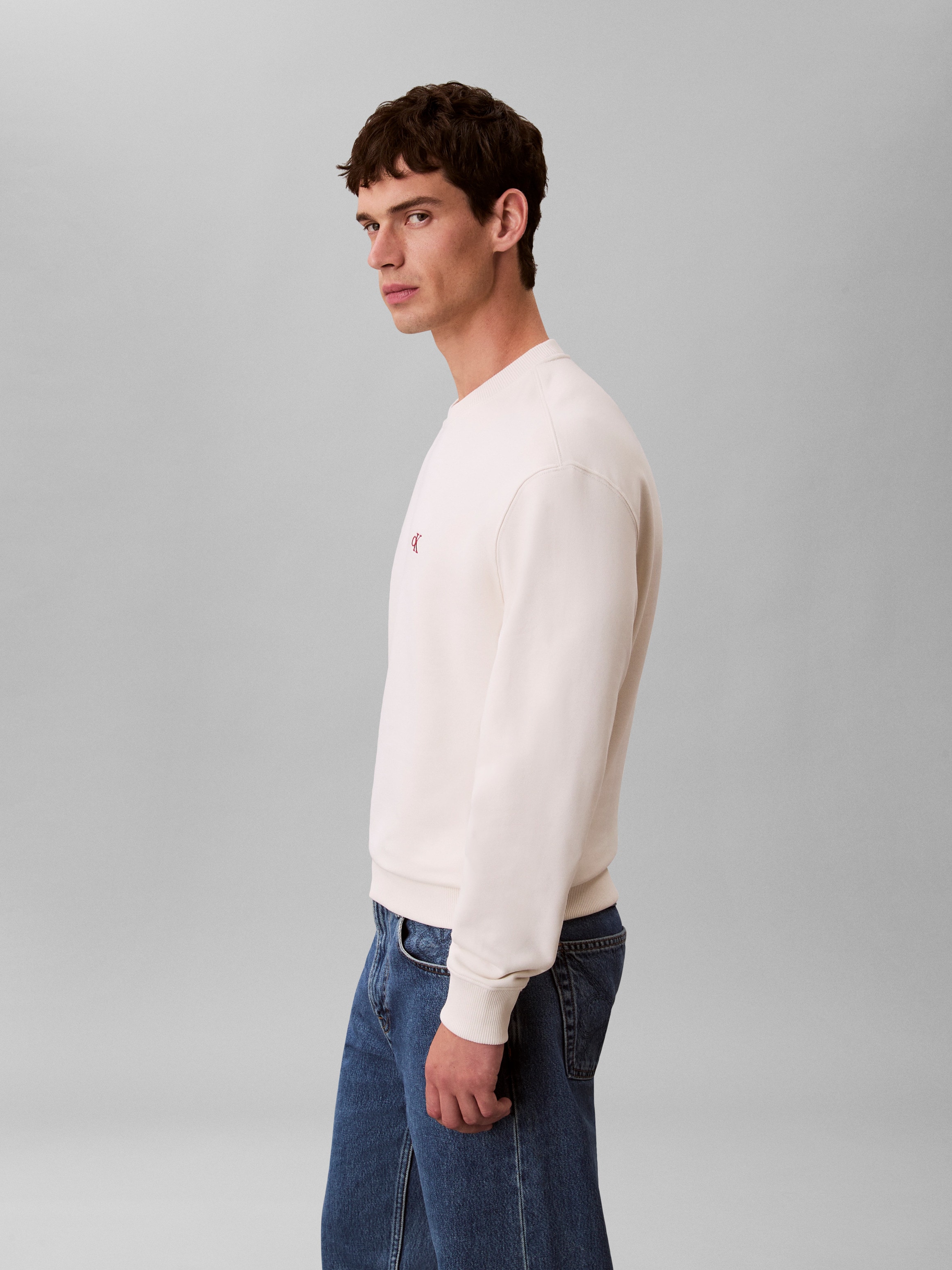 Calvin Klein Jeans Sweatshirt , Regular fit mit Rundhalsausschnitt
