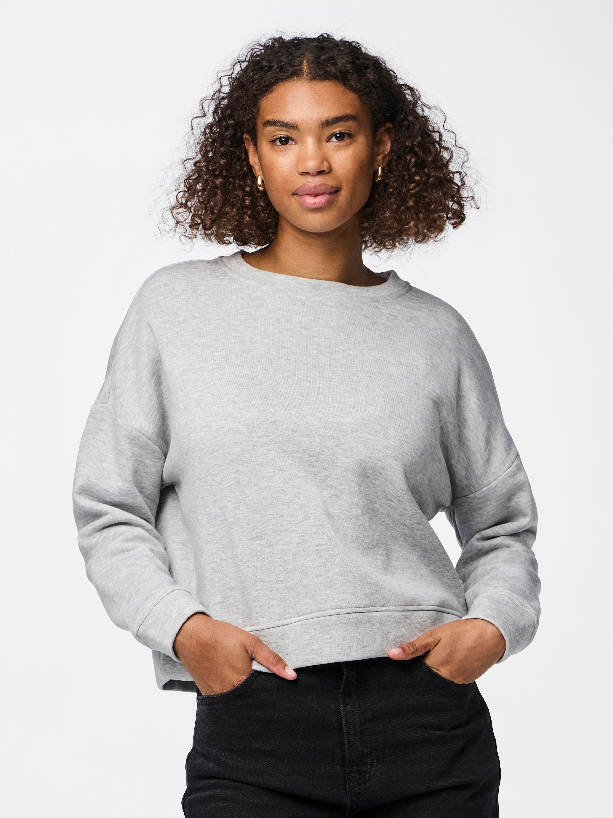 pieces Sweatshirt »PCCHILLI LS SWEAT NOOS BC«
