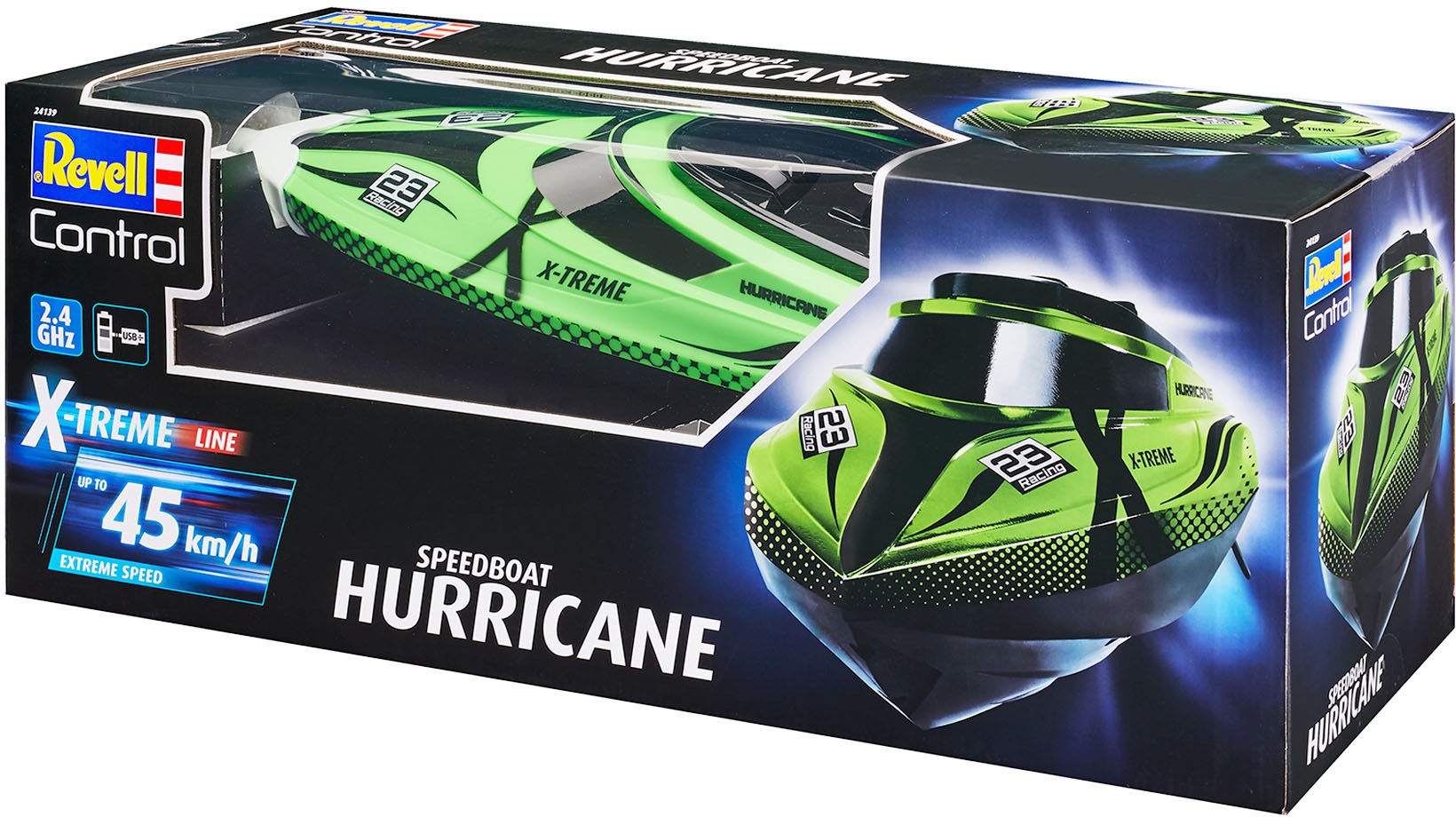 Revell® RC-Boot »Revell® control, RC X-TREME Speedboat Hurricane«