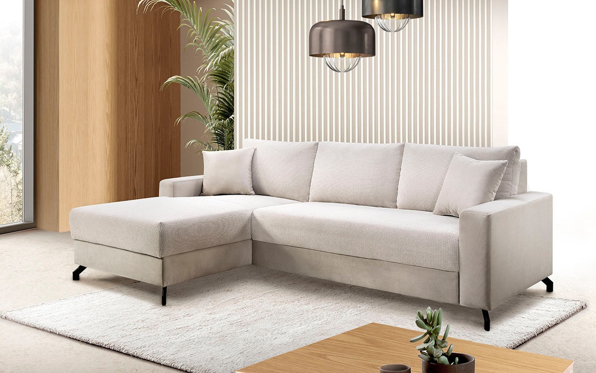 exxpo - sofa fashion Ecksofa »Quattro L-Form, B/T: 247/162 cm«, wahlweise m günstig online kaufen