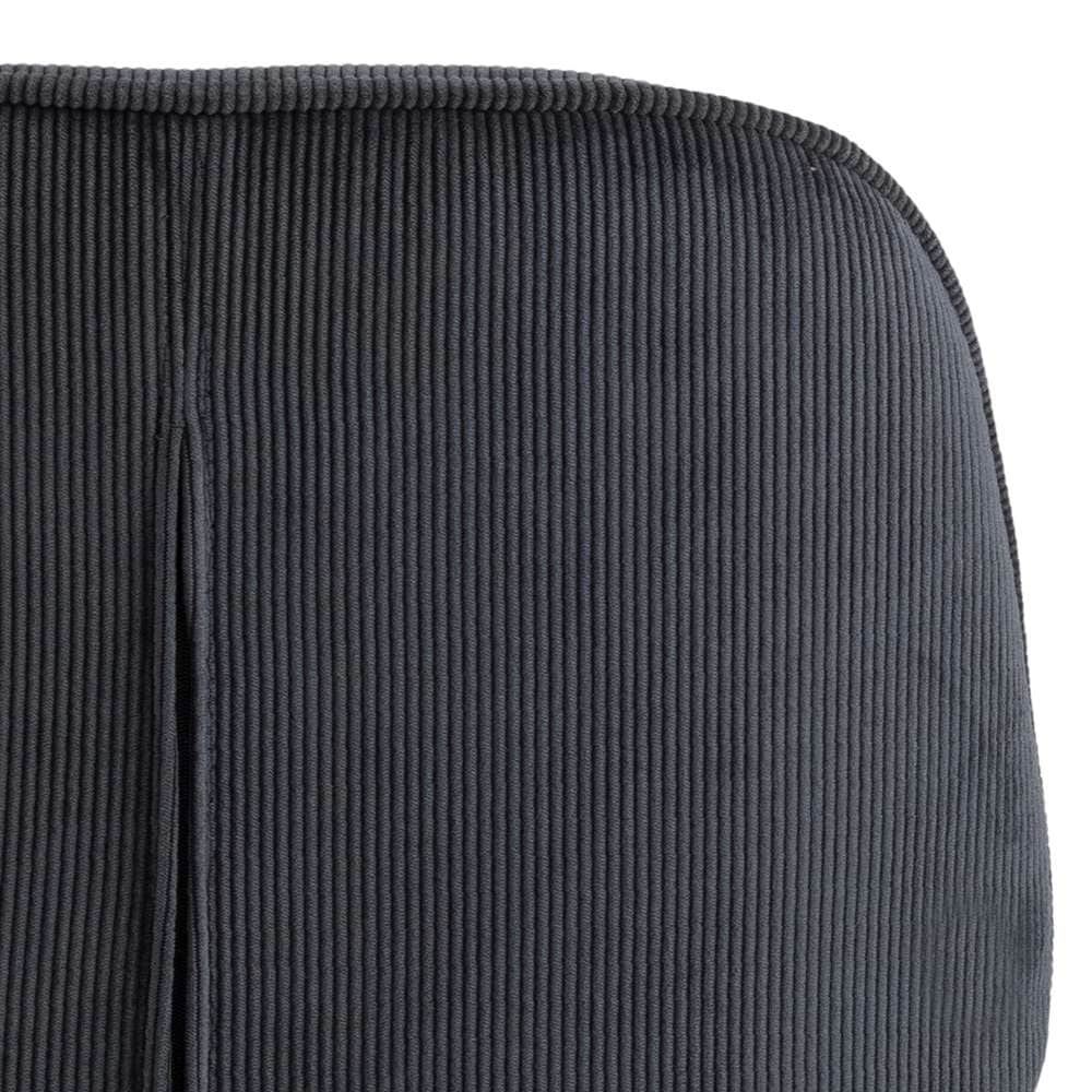ACTONA GROUP Esszimmerstuhl »Femke«, Luxus-Microfaser, Essstuhl, Stoffbezug, Stahl Beinen, 4er Set. Sitzhöhe: 46,5 cm
