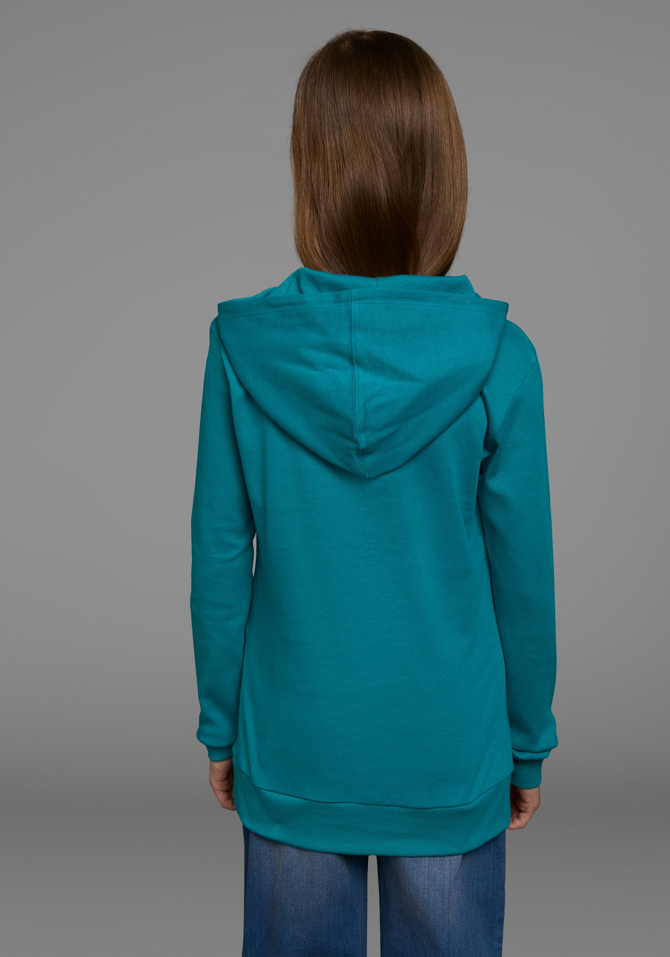 KIDSWORLD Kapuzenshirt »SO EASY - Print« Langarm,  Basic-Passform,  mit modischen Drucken