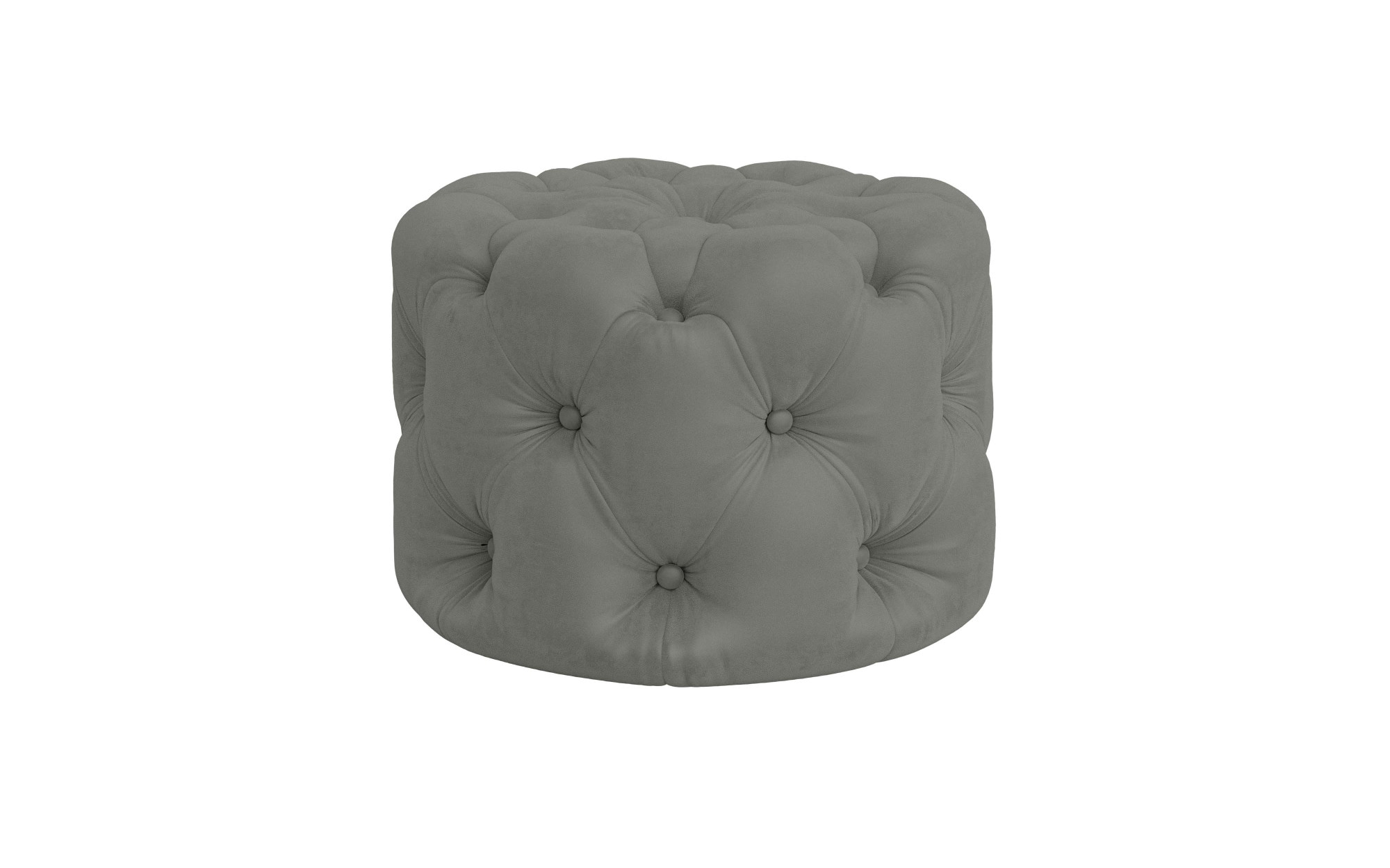 Home affaire Hocker »FOLLINA« Polsterhocker mit klassischer Chesterfield-Kn günstig online kaufen