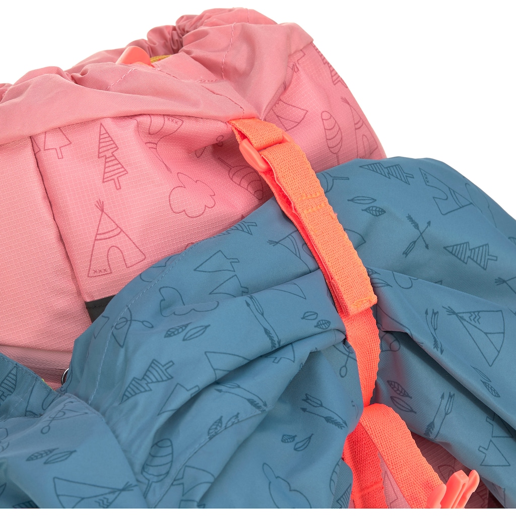 LÄSSIG Kinderrucksack »Adventure, rose, Mini Backpack«, Reflektoren