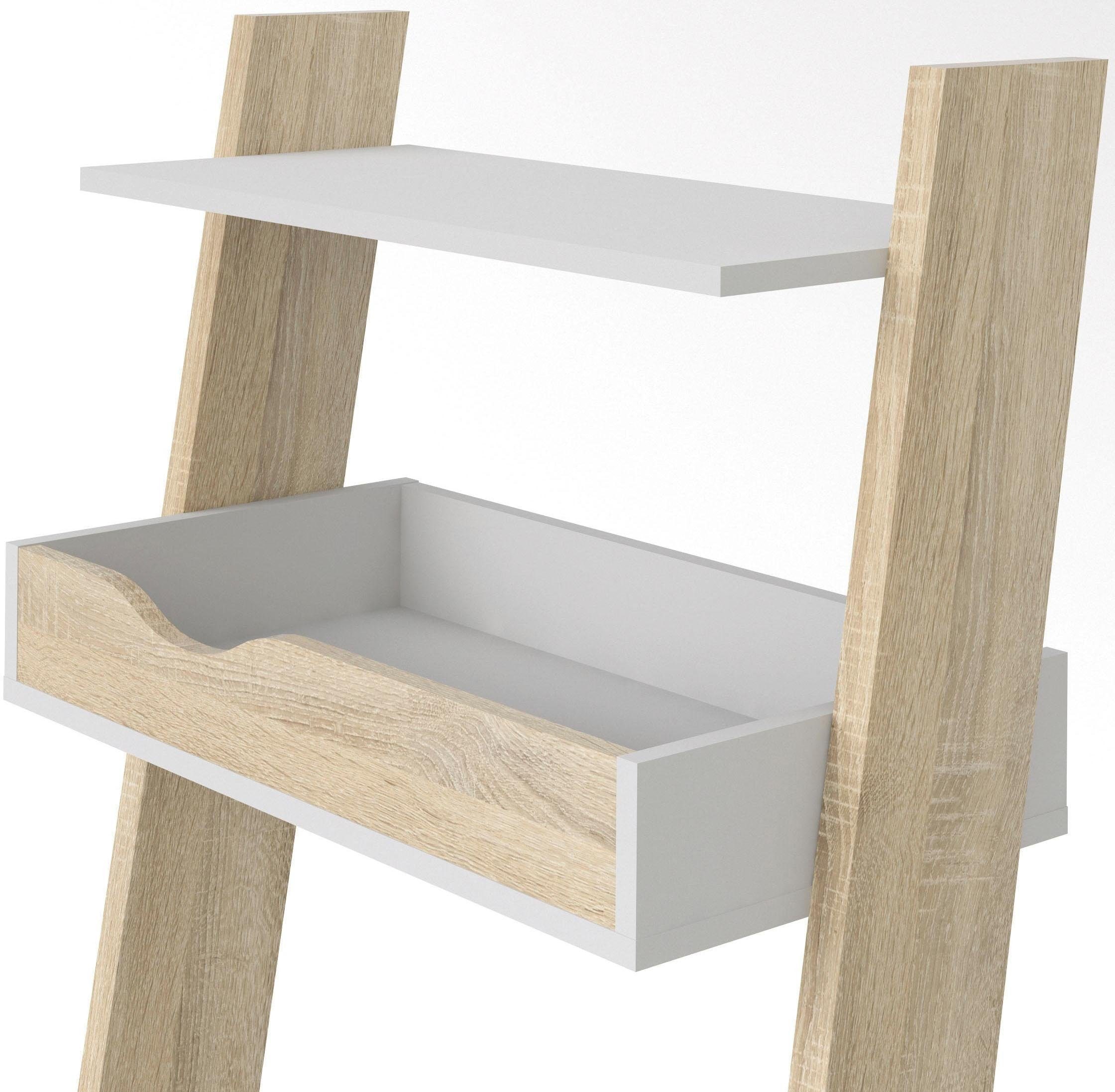 andas Schreibtisch »Oslo, Arbeitstisch, Bürotisch«, mit 1 offenen Fach, 1 offenen Schublade, 1 Boden, Breite 65 cm