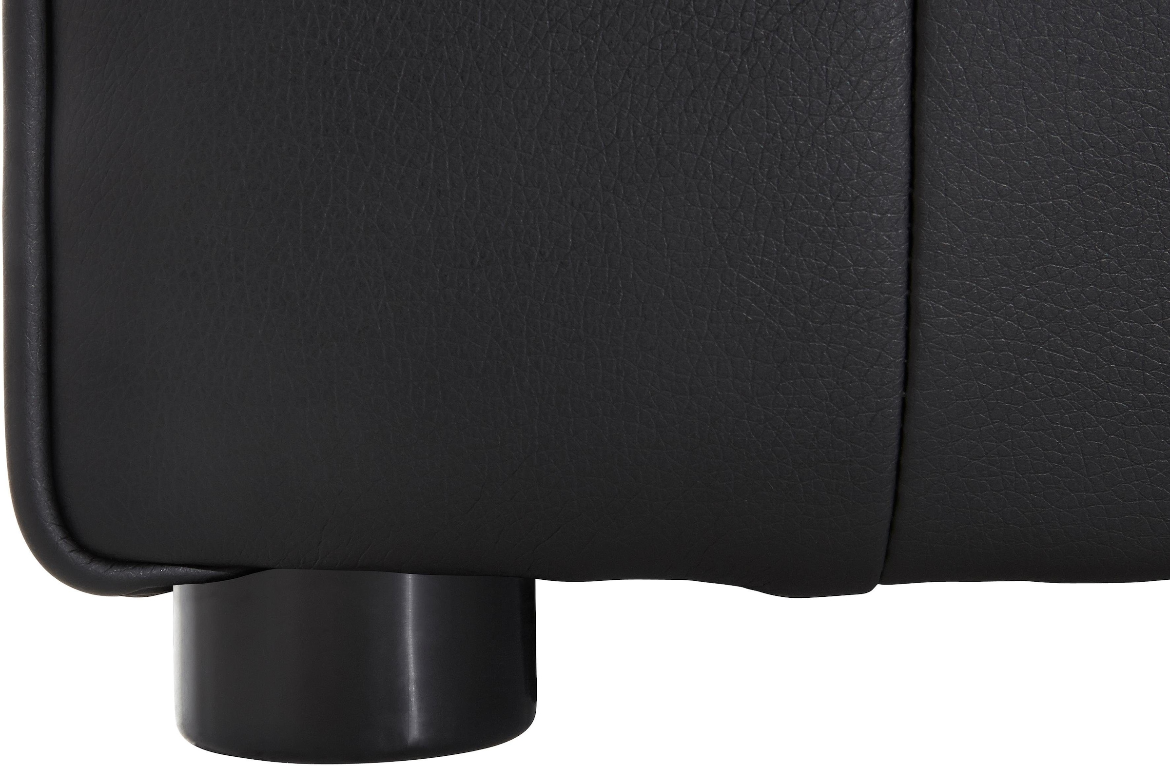 DOMO collection Wohnlandschaft »Papenburg, zeitlose Rückensteppung, elegante Formensprache, U-Form«, in großer Farbvielfalt, wahlweise mit Bettfunktion