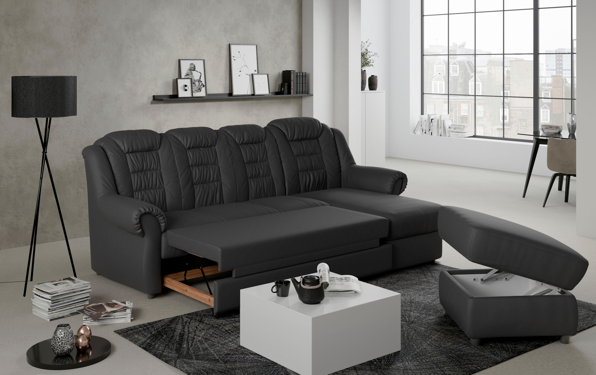 Home affaire Hocker »Boston«, mit Stauraum
