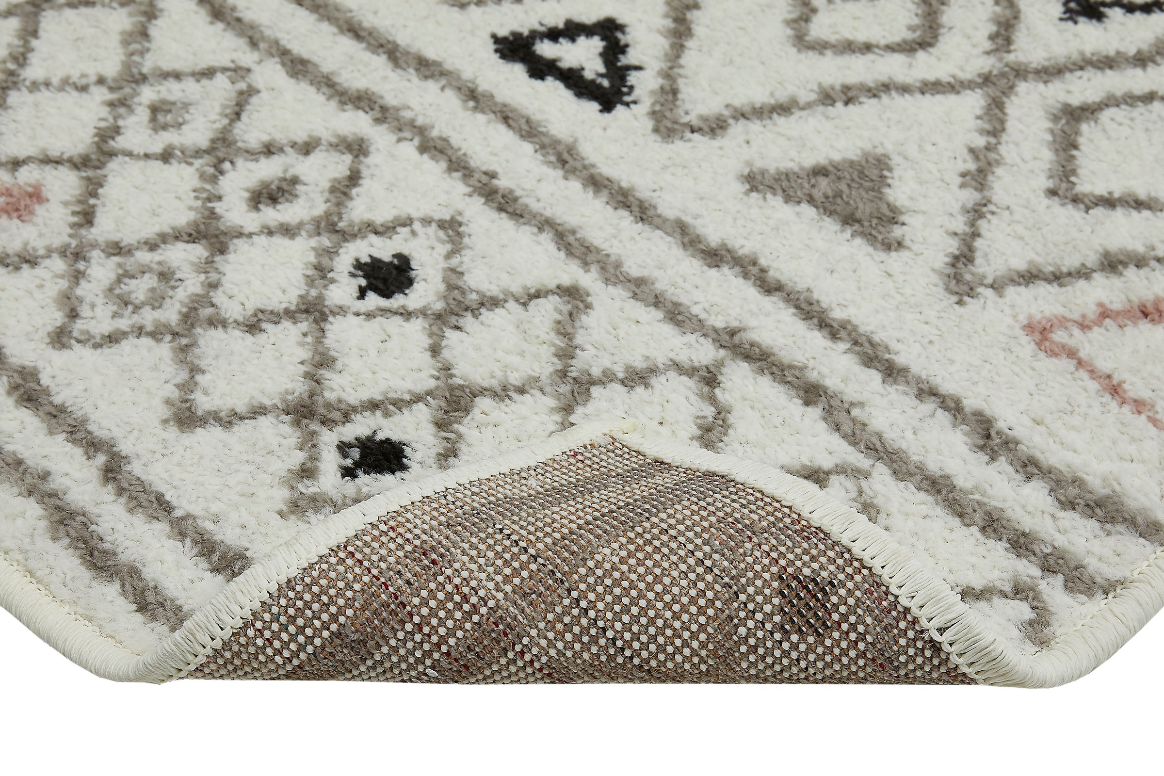 Andiamo Teppich »Bolonia 3«, rechteckig, 6 mm Höhe, Kurzflor, modernes Rauten Muster, ideal im Wohnzimmer & Schlafzimmer
