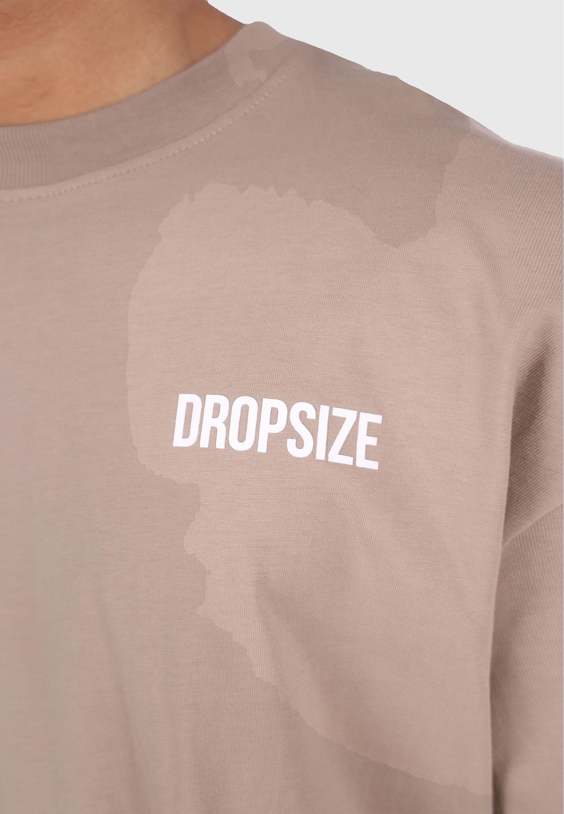 Dropsize T-Shirt »Dropsize HEAVY OVERSIZE DROPSIZE STUDIOS SWIRL T-SHIRT« 1 Stk. tlg.