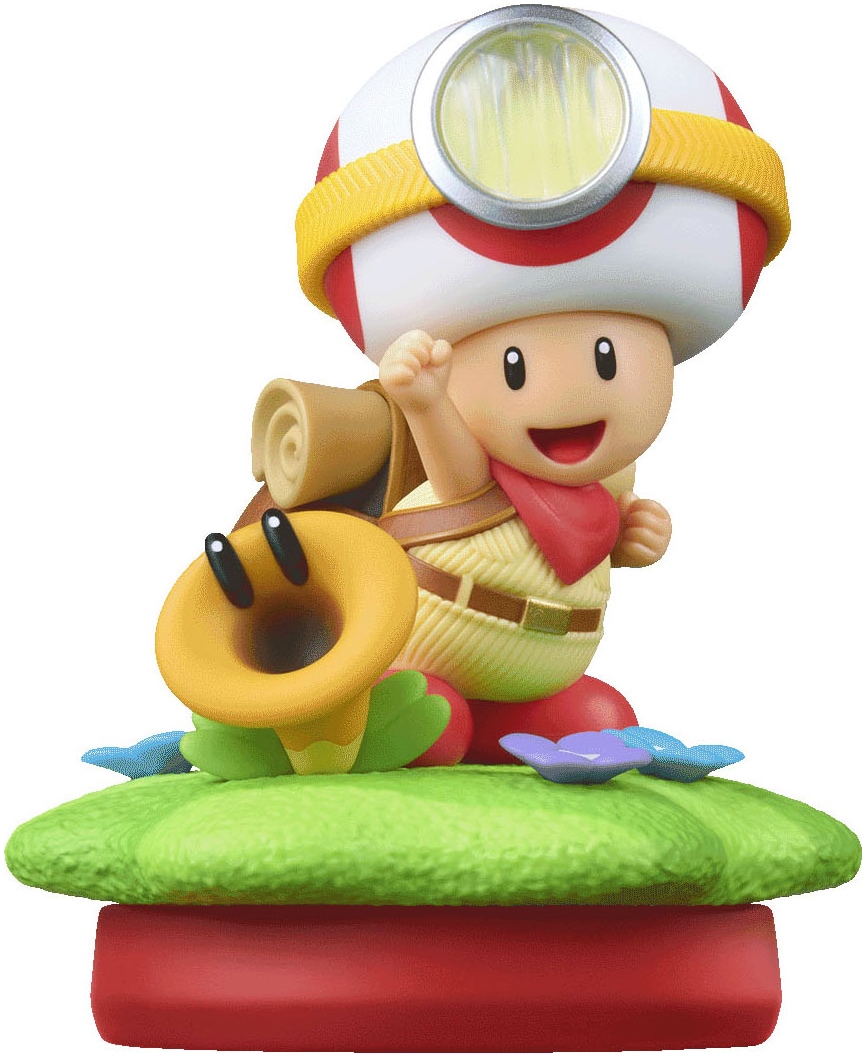 Nintendo Switch Spielfigur »amiibo Kapitän Toad & Plauderblume«