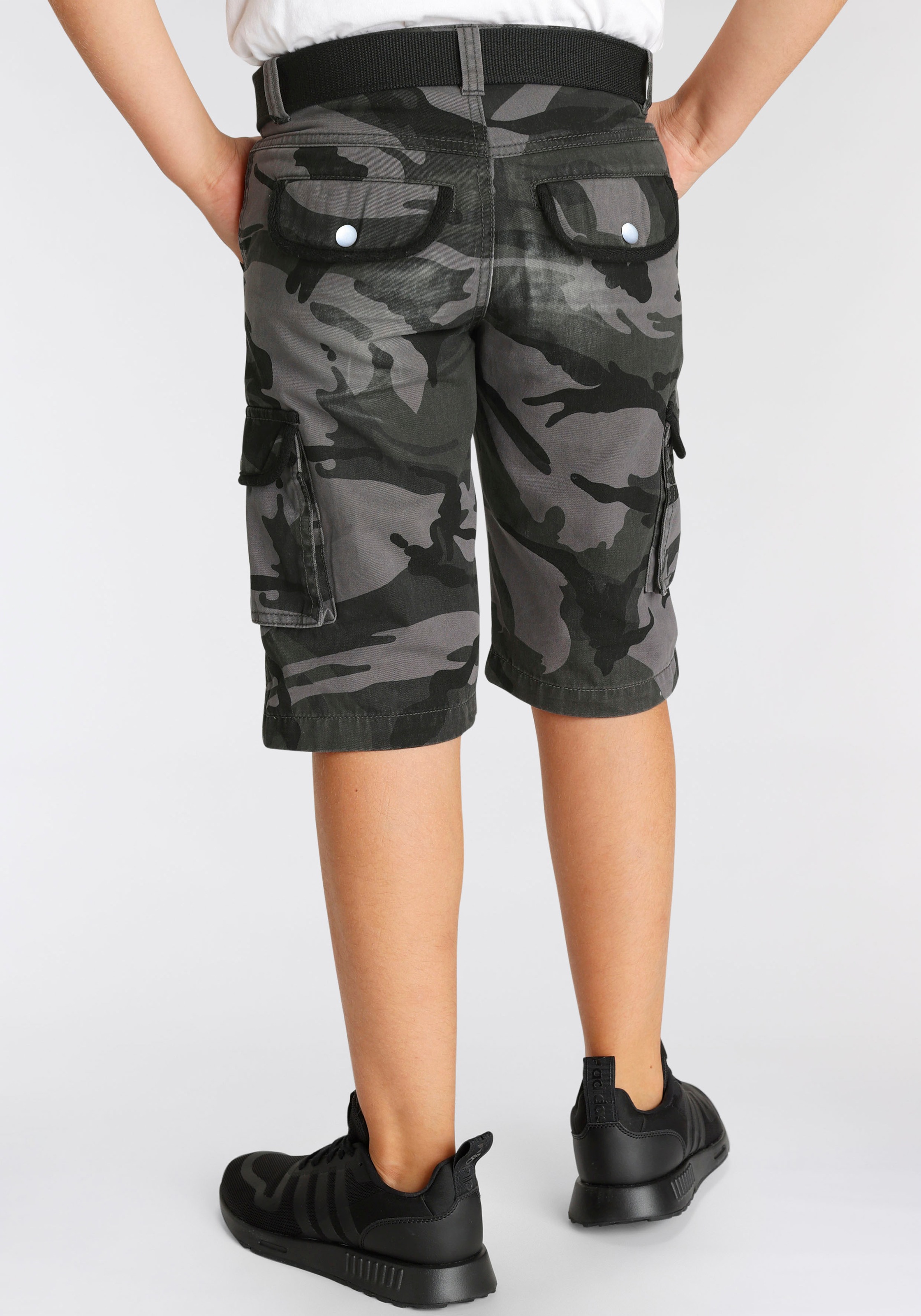 3. Bild von KIDSWORLD Bermudas »Bermudas+Gürtel«, (Set, 2 tlg., mit Gürtel), mit Textilgürtel