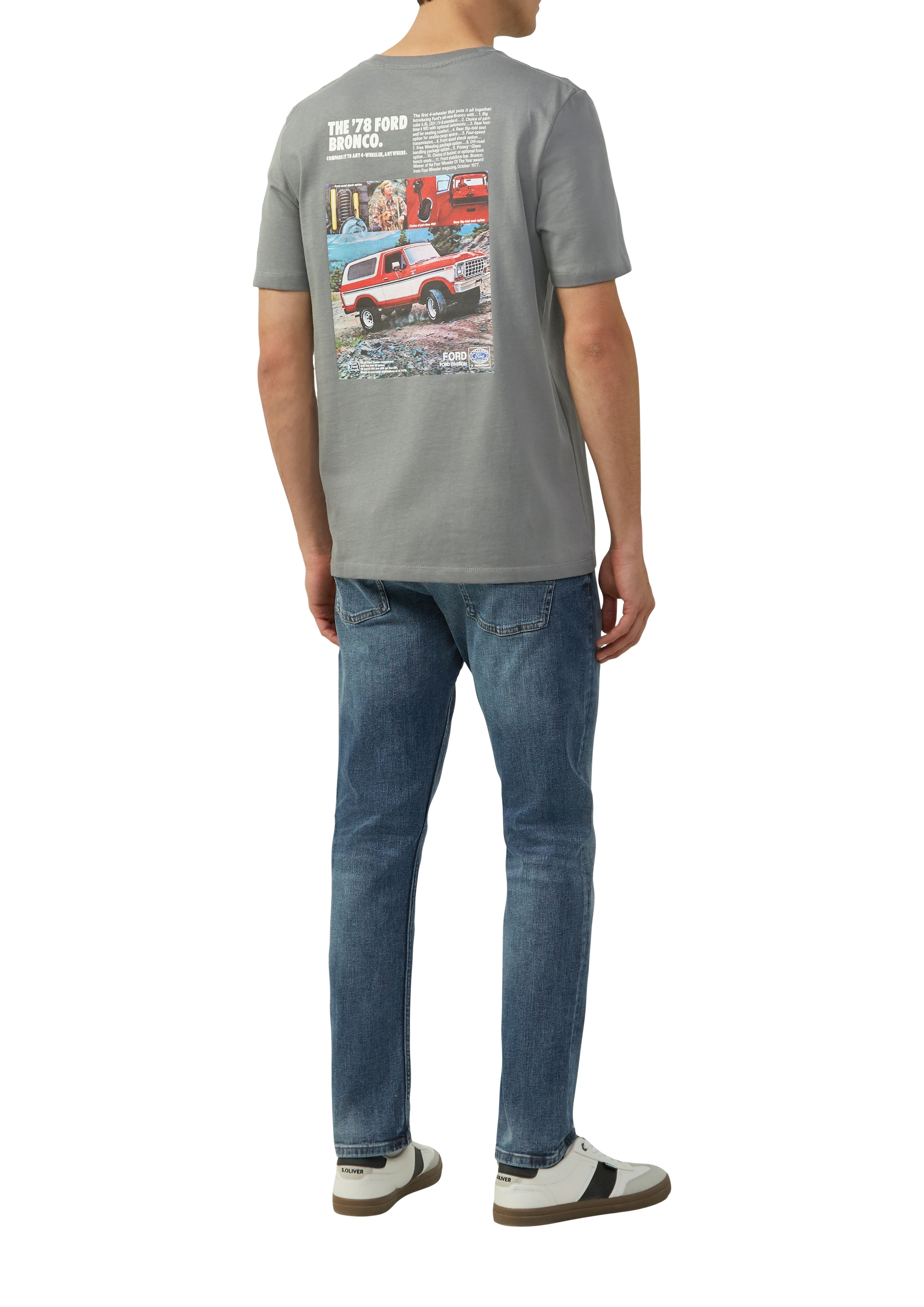 s.Oliver T-Shirt, mit großem Rückenprint