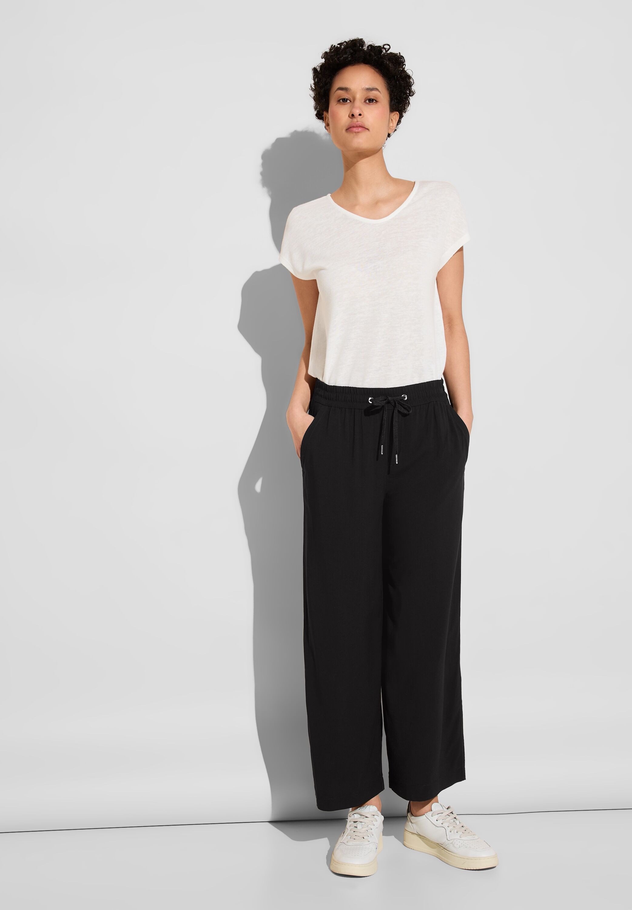 STREET ONE 7/8-Hose, mit Wide Legs