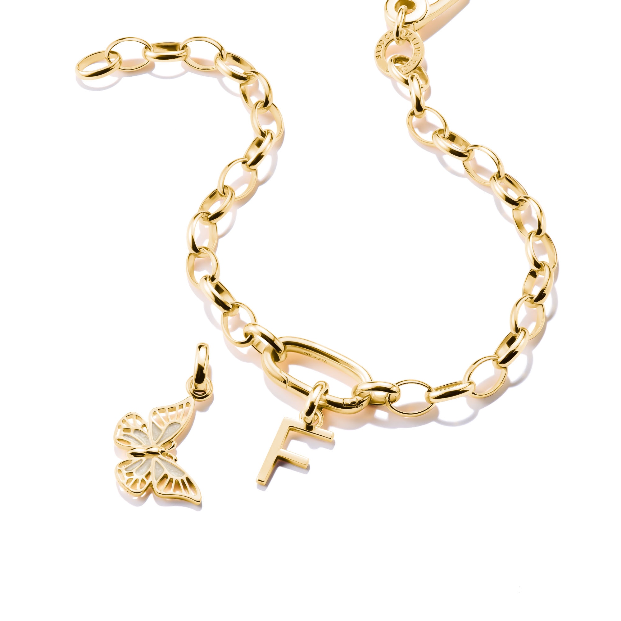 THOMAS SABO Charm Buchstabe »Charm Alphabet/Buchstabe - Connect«