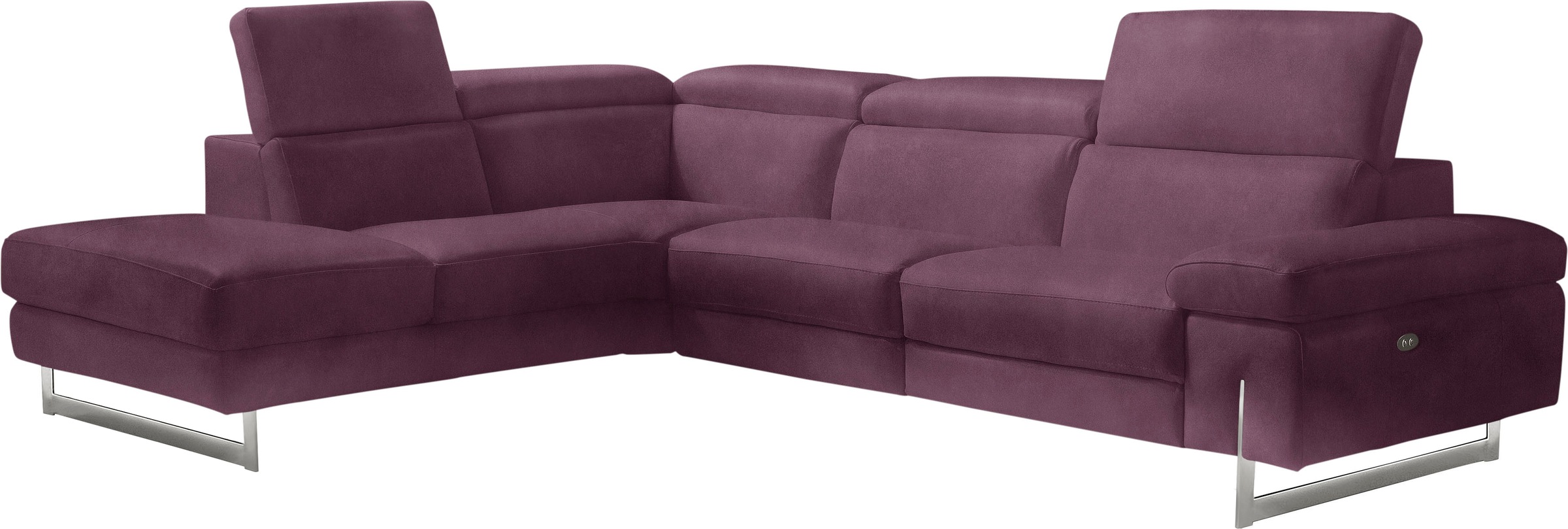 Egoitaliano Ecksofa "Candice, elegant, edel und bequem, erstklassiger Sitzk günstig online kaufen