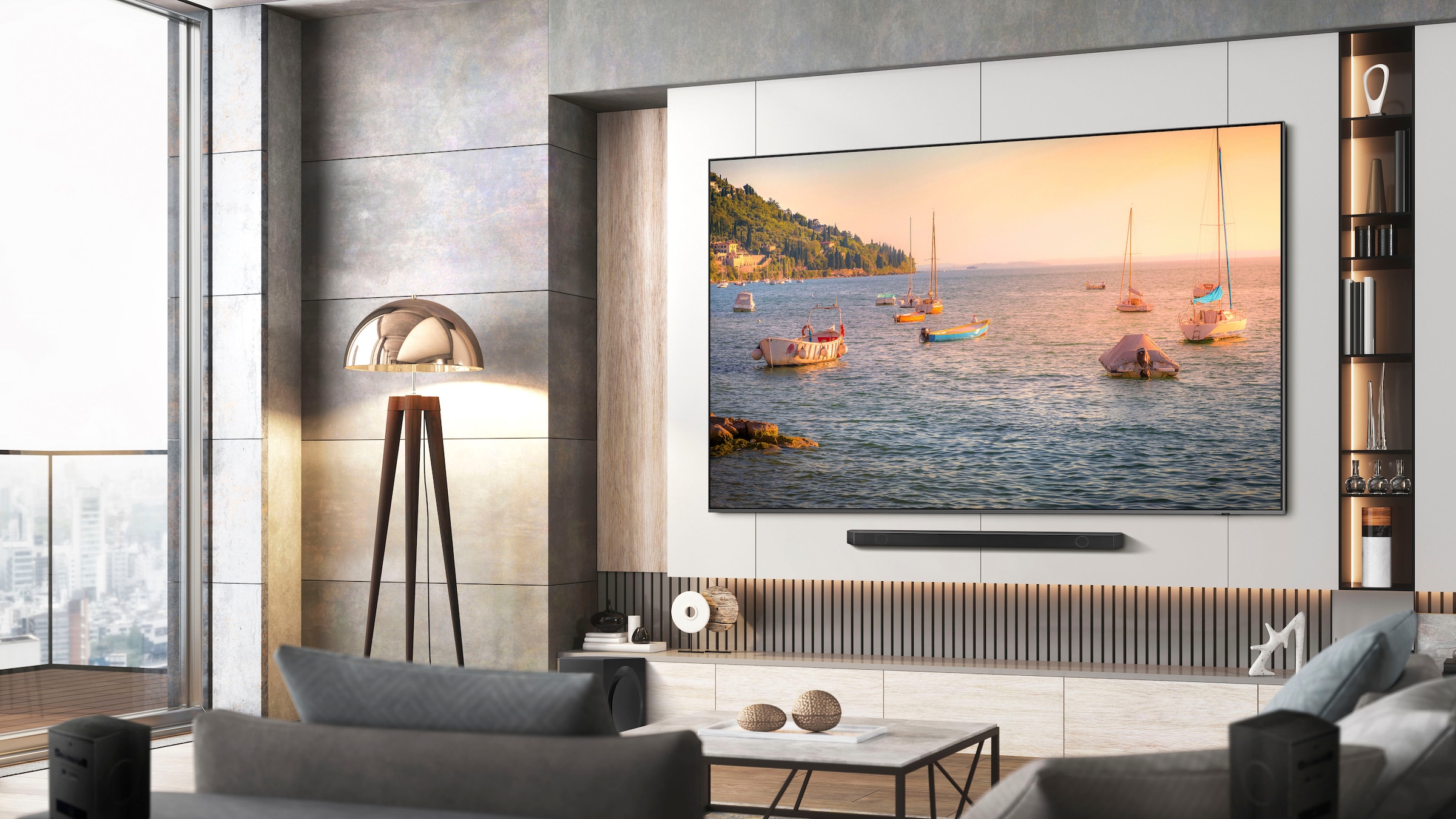 Samsung LED-Fernseher, 247 cm/98 Zoll, Smart-TV