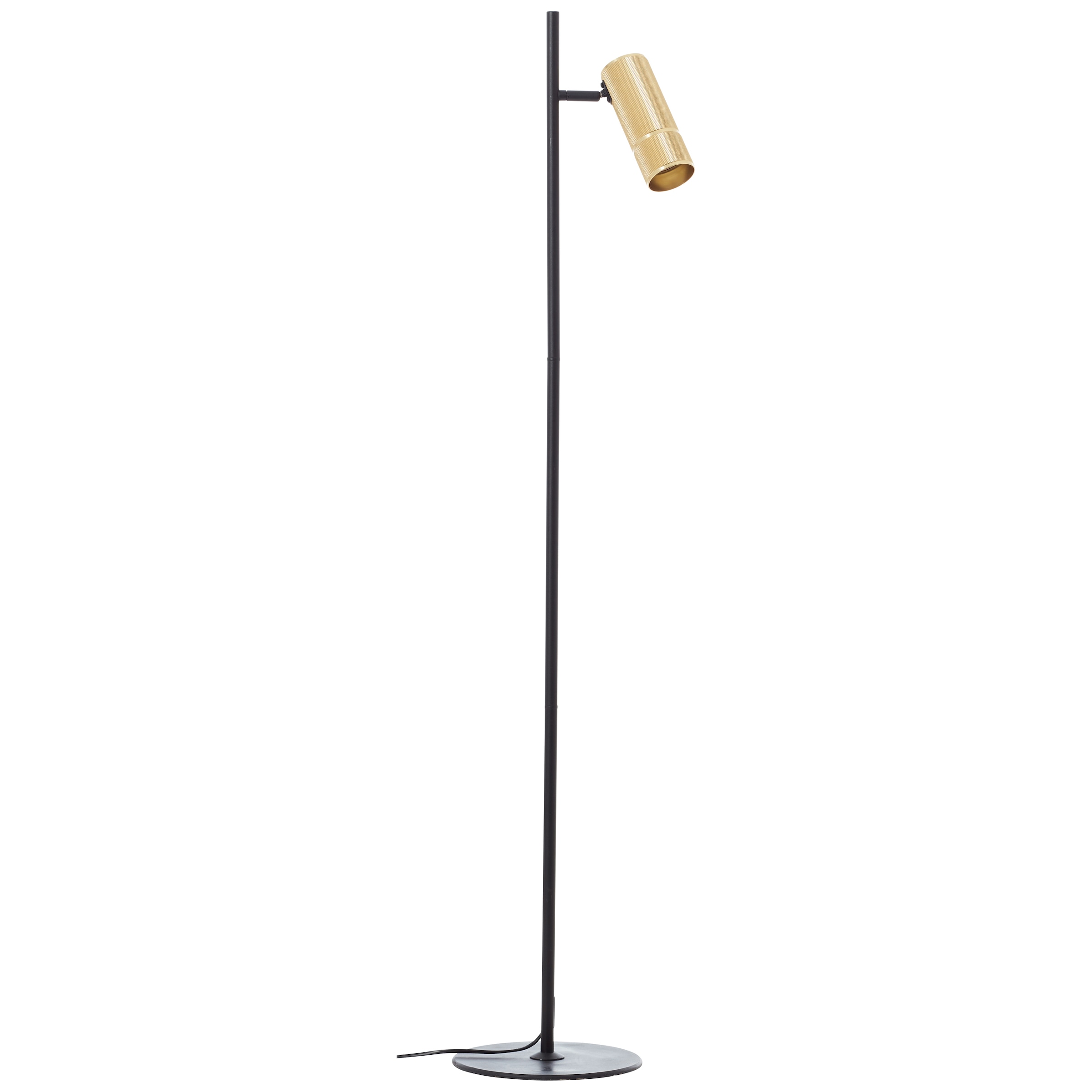 Brilliant Stehlampe »Marty«, 1 flammig, Leuchtmittel GU10 | LED wechselbar, LED-Stehleuchte, 130 cm, GU10, 350 lm, 3000 K, Aluminium