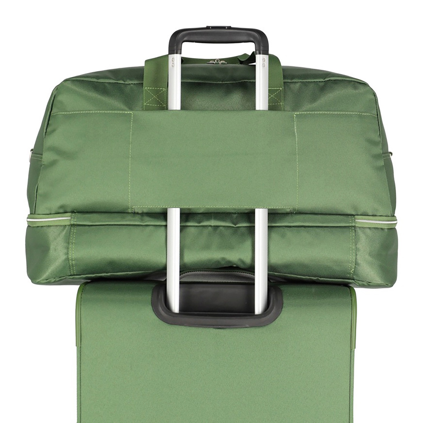 travelite Reisetasche »MIIGO Weekender mit Bodenfach«, Aufsteckfunktion und Bodenfach