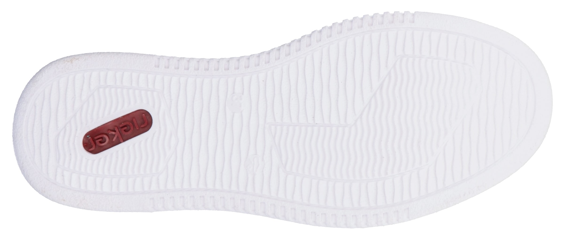 Rieker Plateausneaker  mit loser Einlage, Freizeitschuh, Halbschuh, Schnürschuh