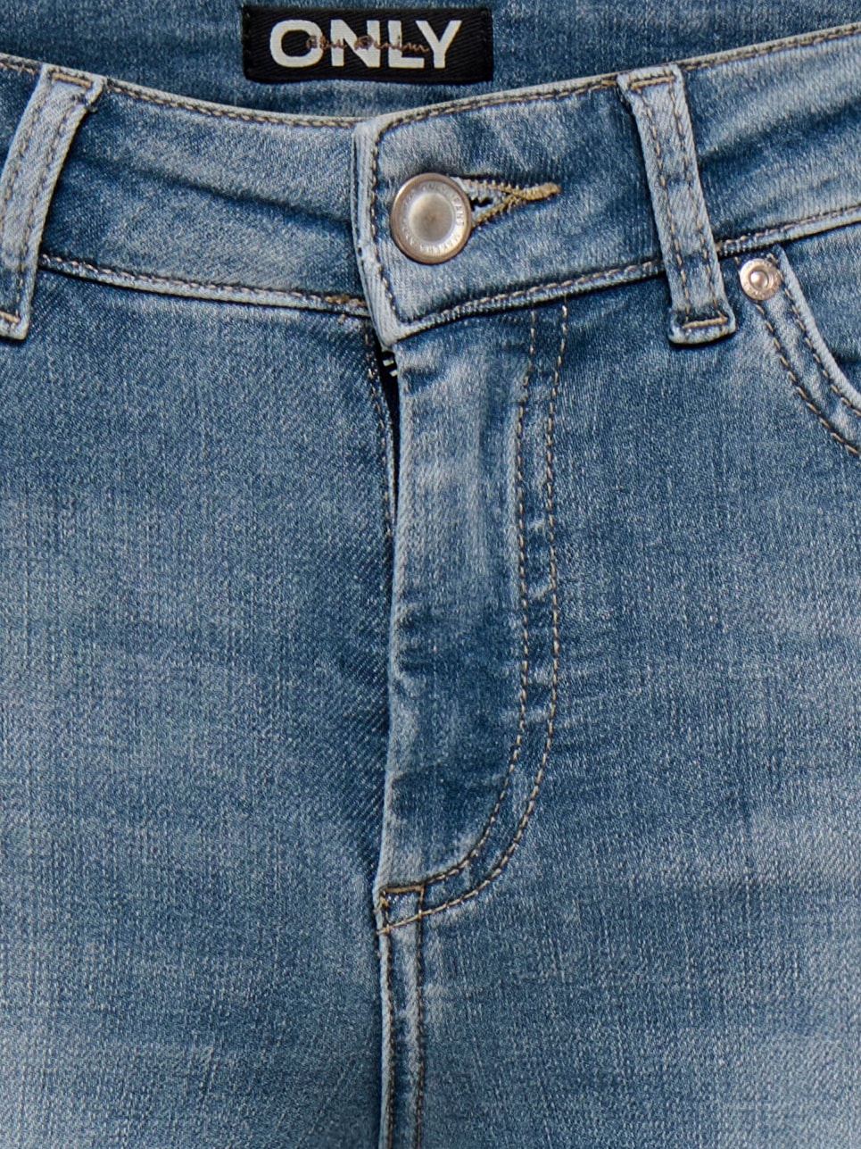 ONLY Skinny-fit-Jeans »ONLBLUSH MID SK ANK RW DNM REA363« Baumwollmischung, skinny fit