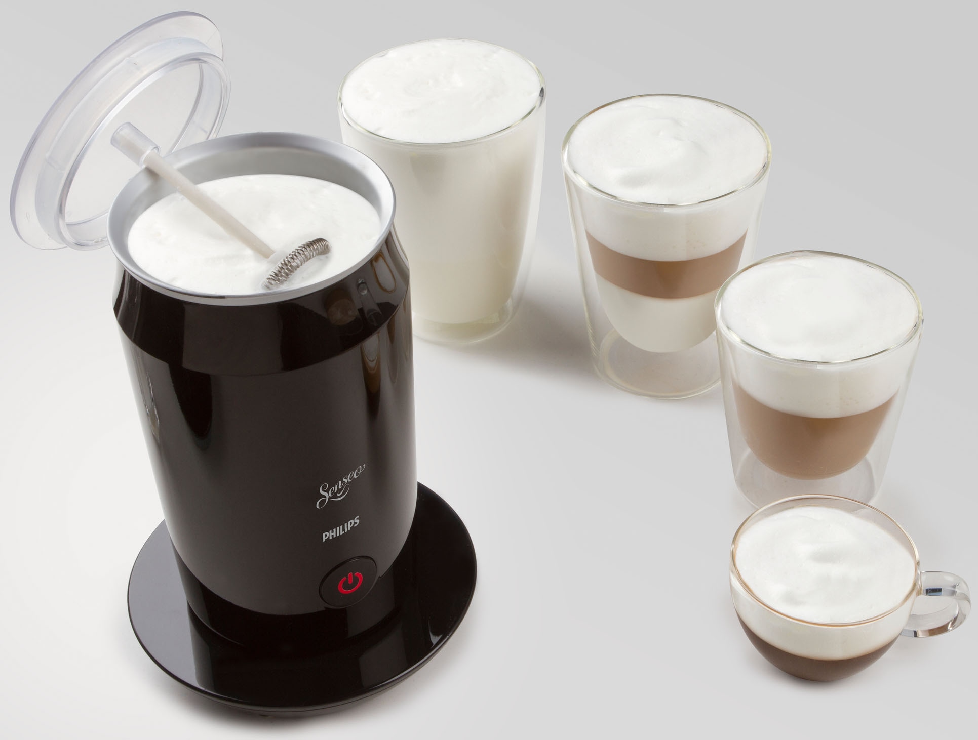 Philips Senseo Milchaufschäumer »Milk Twister CA6500/60«, 500 W, Induktion, antihaftbeschichtet