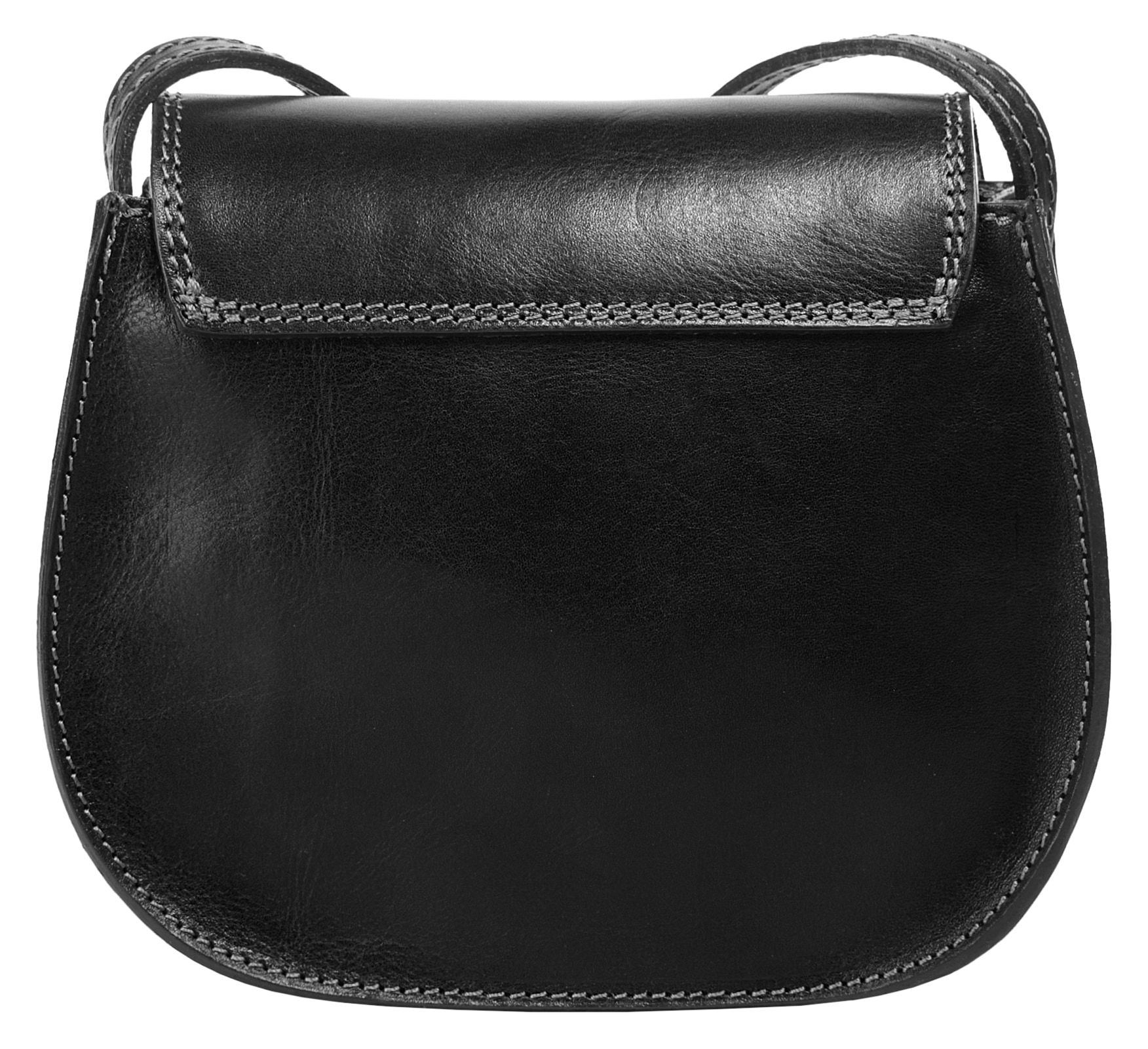 Piké Umhängetasche, echt Leder, Made in Italy