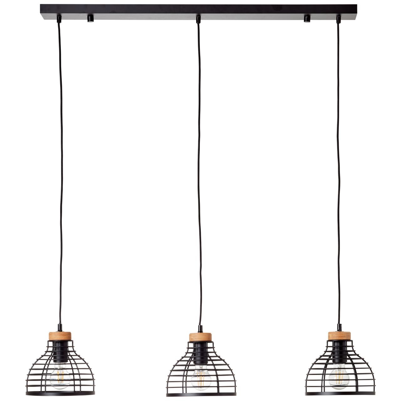 Brilliant Pendelleuchte »Avia«, 3 flammig, Leuchtmittel E27   ohne Leuchtmi günstig online kaufen