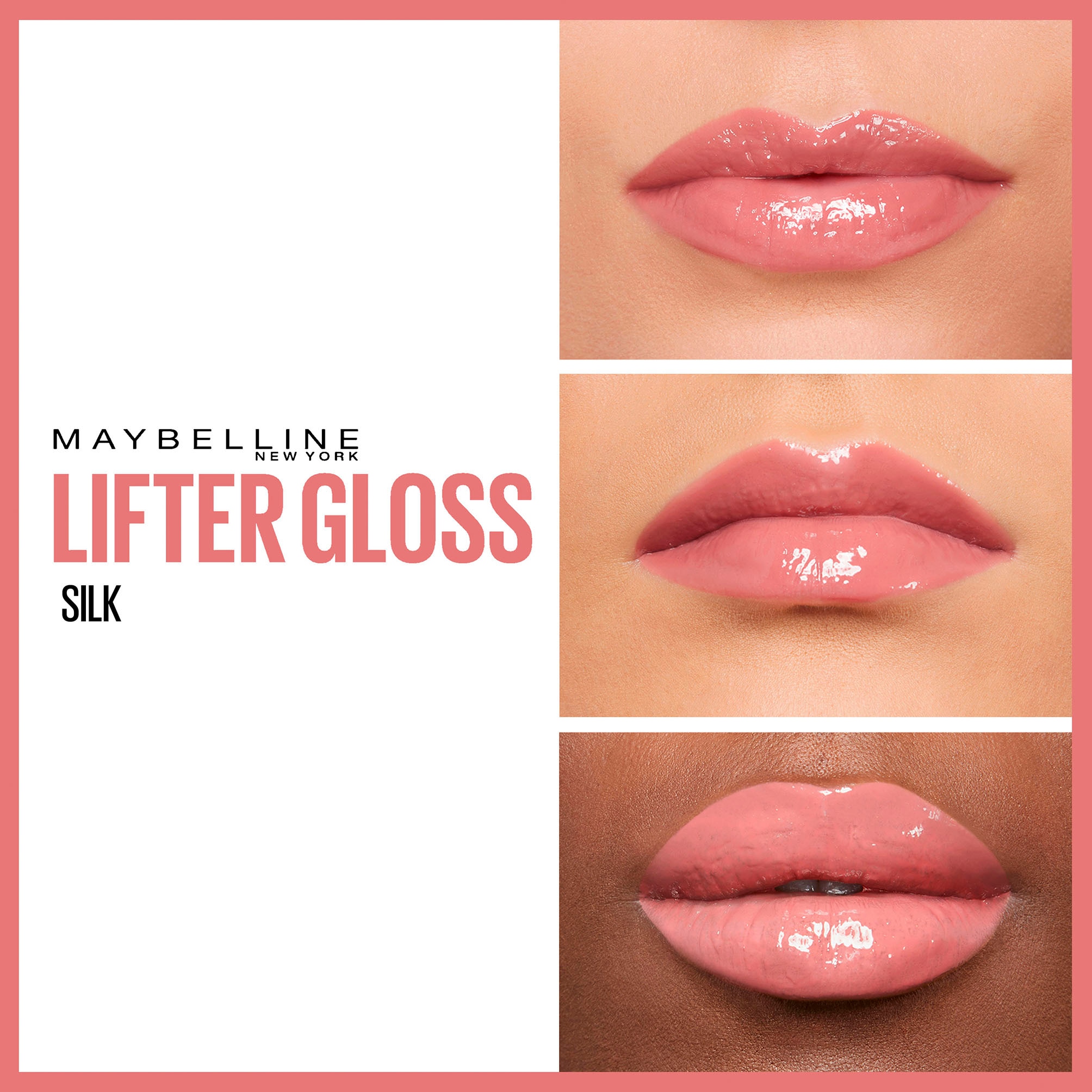 MAYBELLINE NEW YORK Lipgloss »Lifter Gloss«, mit natürlichen Inhaltstoffen