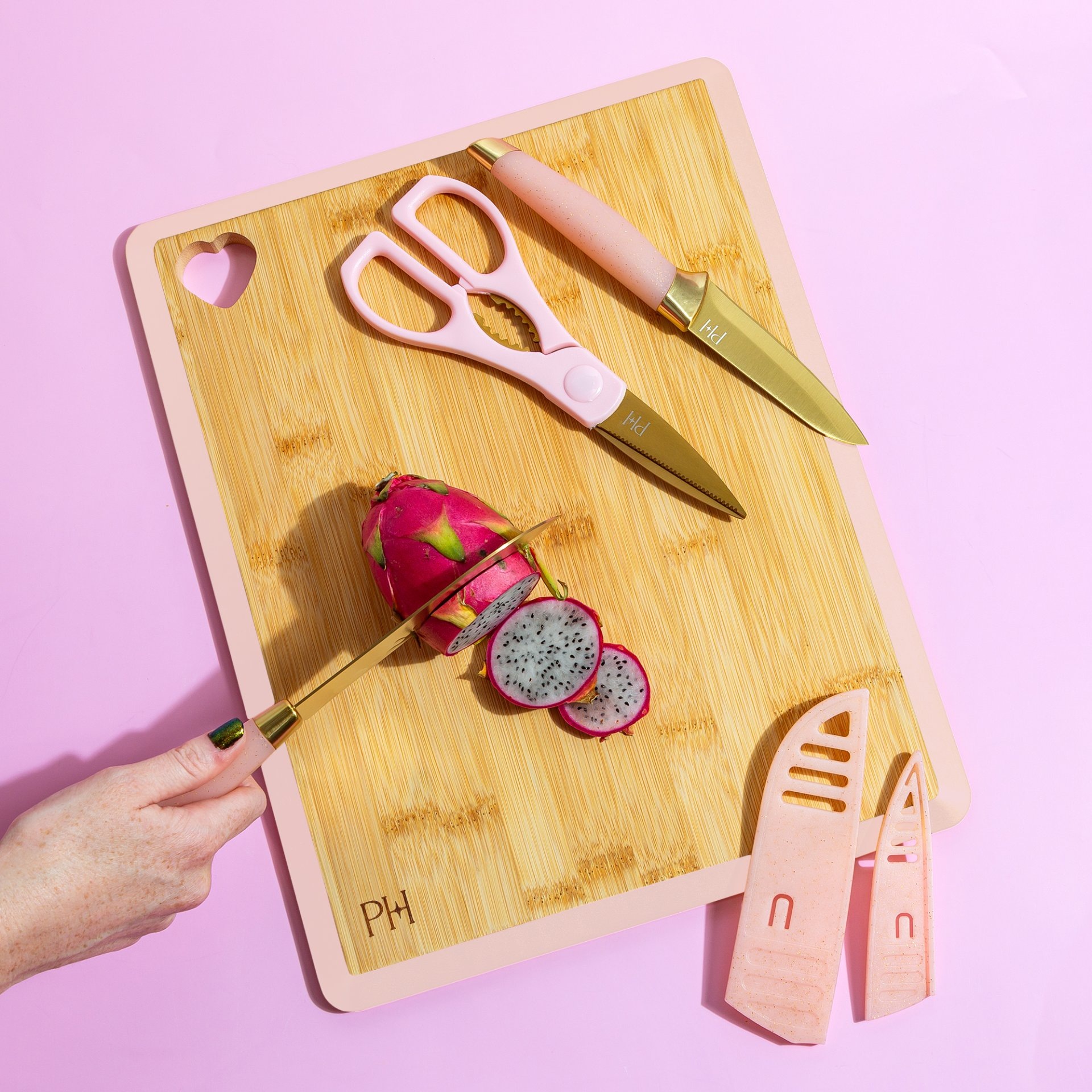 Paris Hilton Schneidebrett »Paris Hilton, Küchenhelfer-Set, 6-teilig« Schne günstig online kaufen