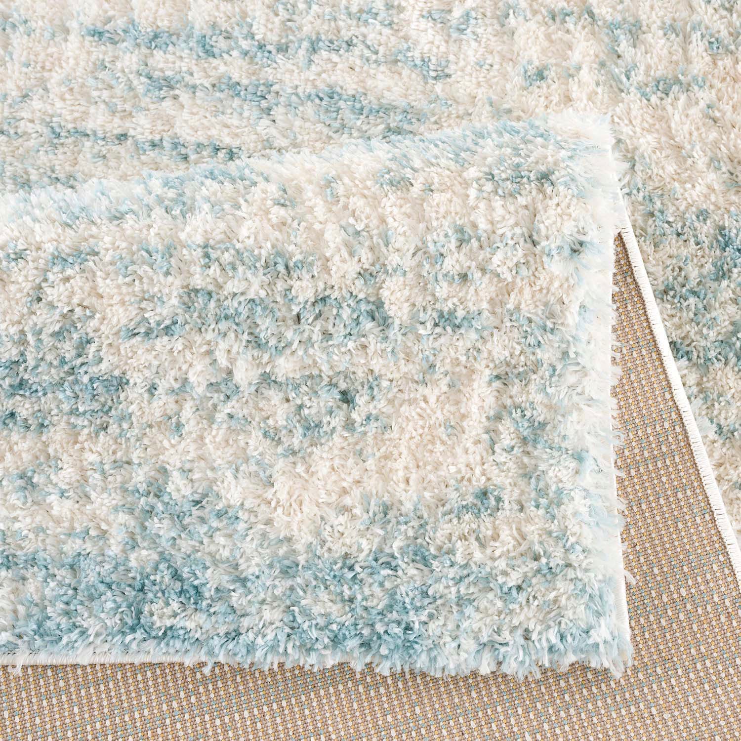 Carpet City Hochflor-Teppich »Pulpy 524«, rechteckig, 30 mm Höhe, besonders weich, Meliert, ideal für Wohnzimmer & Schlafzimmer