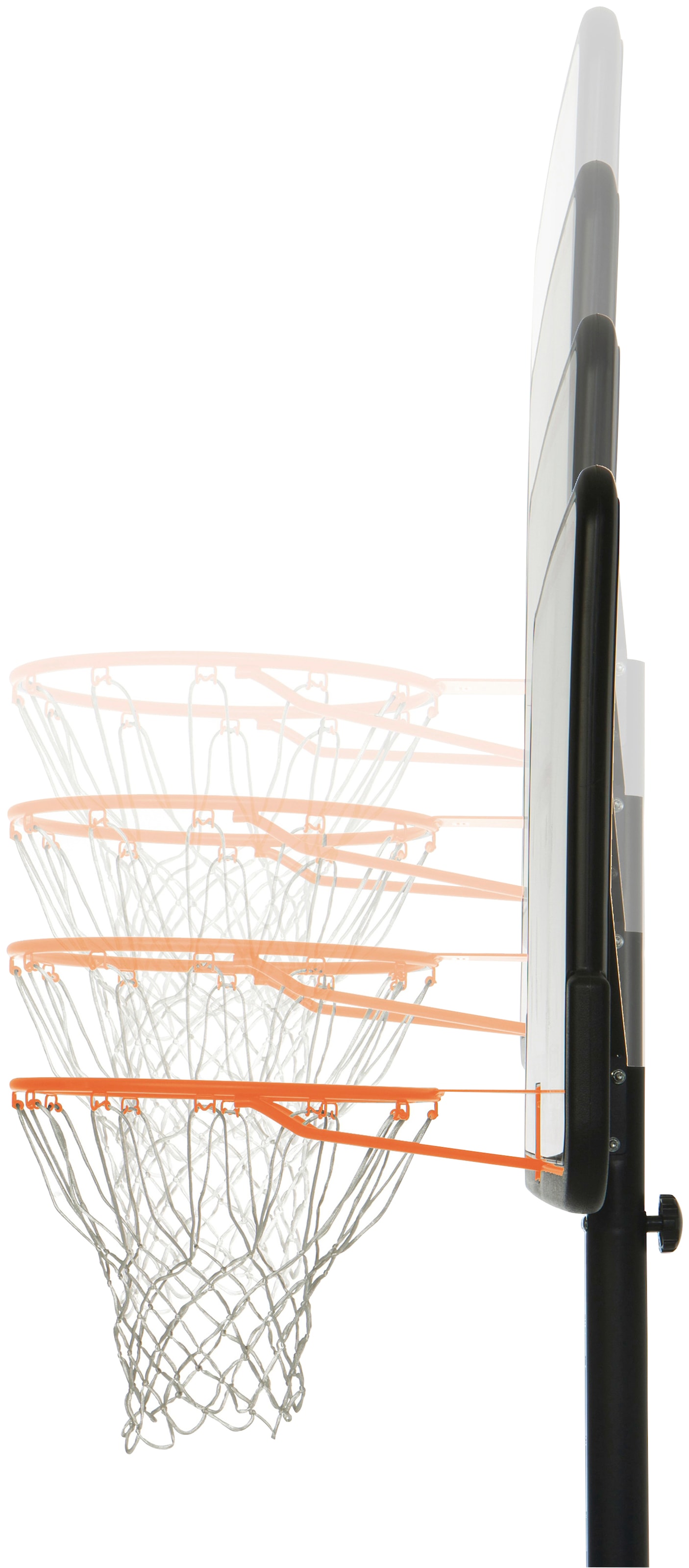 Basketballkorb im schwarz/blau 50NRTH »Texas«, kaufen höhenverstellbar Online-Shop