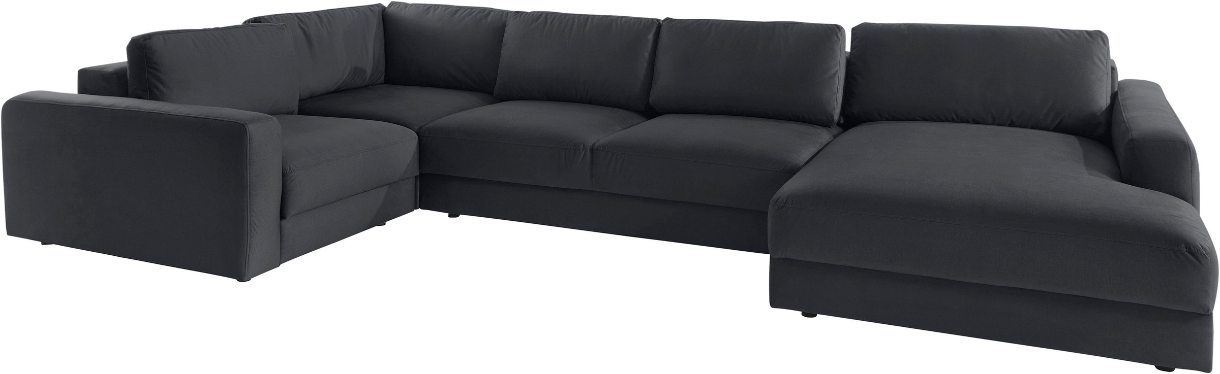 Places of Style Wohnlandschaft »Bloomfield, U-Form«, mit extra tiefer Sitzfläche, wahlweise mit Sitztiefenverstellung