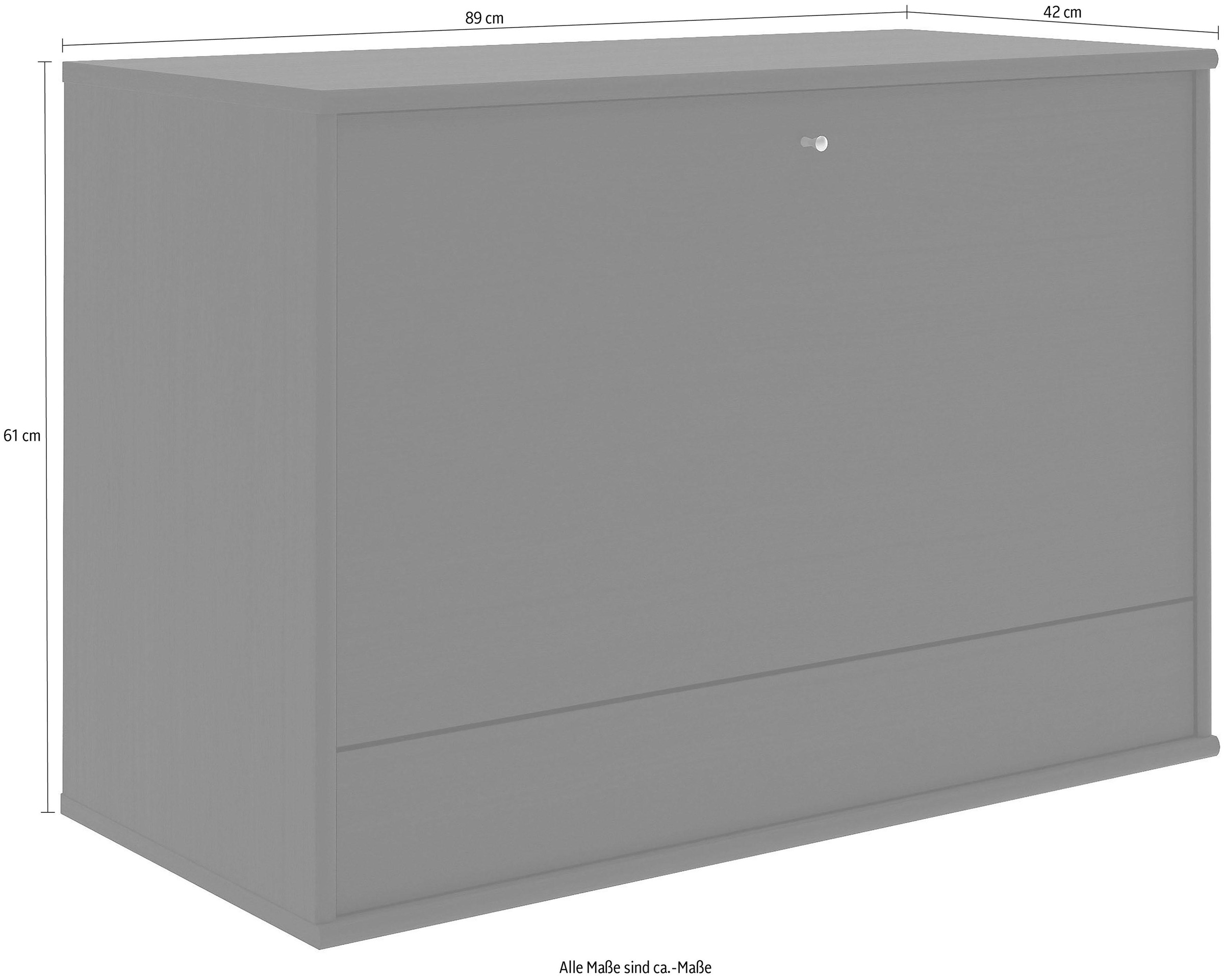 Hammel Furniture Schreibtisch »Mistral Bürotisch, Arbeitstisch, Tisch, Computertisch«, mit LED Spot, B: 89 cm, Designmöbelserie