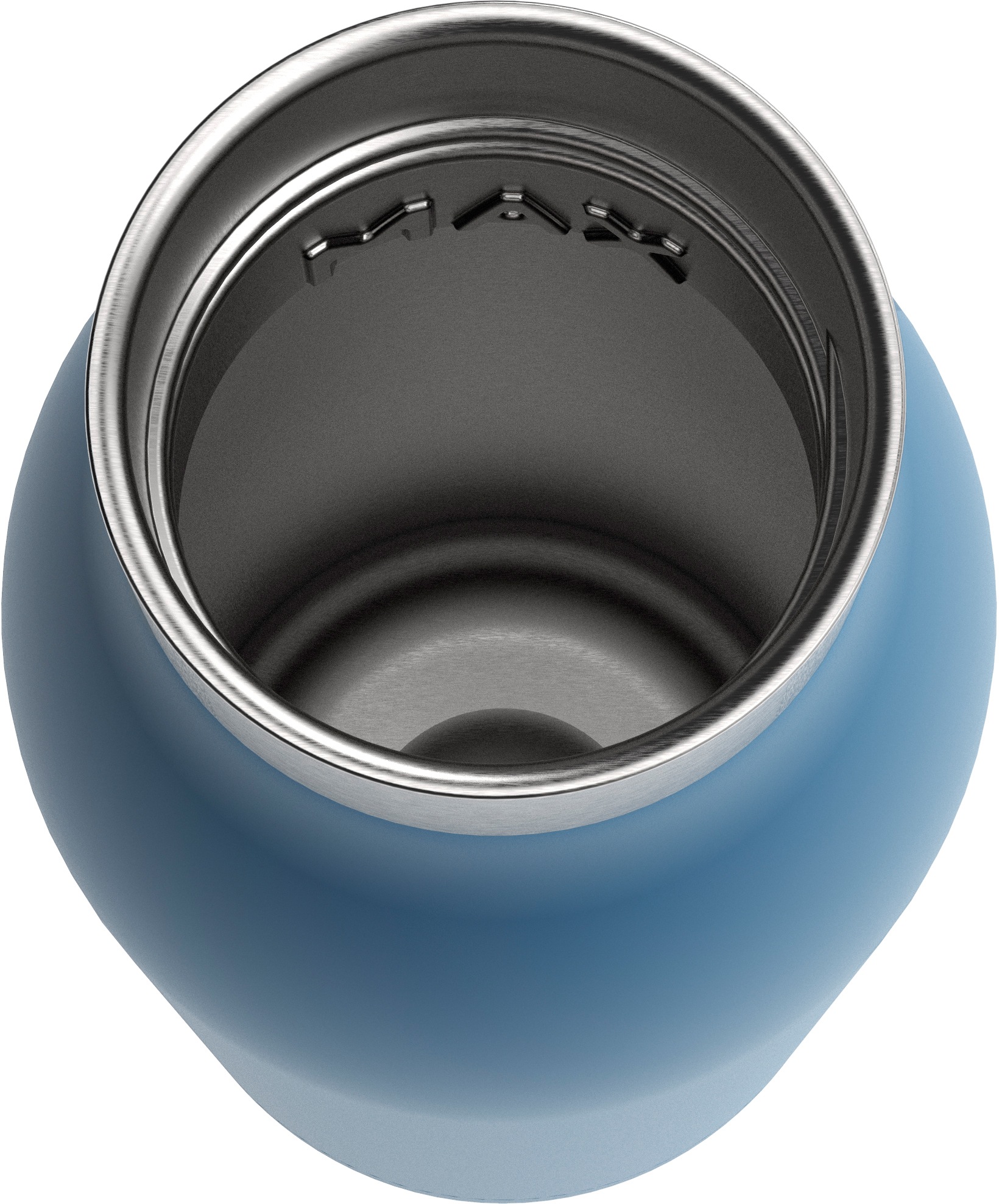 Emsa Trinkflasche »Bludrop Color«, (1 Verschluss, 12h spülmaschinenfest, jetzt aus ergonomischer wiederverwendbar, Trinkgenuss, Edelstahl, bestellen Pulverbeschichtung, Flasche tlg.), warm kühl, nachhaltig, 360° Quick-Press auslaufsicher 24h
