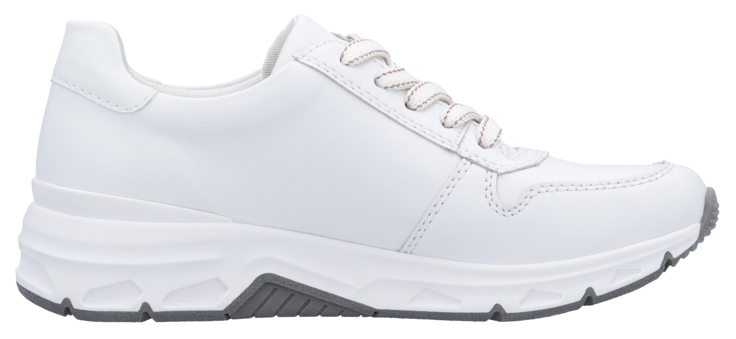 Rieker Sneaker  mit seitlichem Reißverschluss, Freizeitschuh, Halbschuh, Schnürschuh